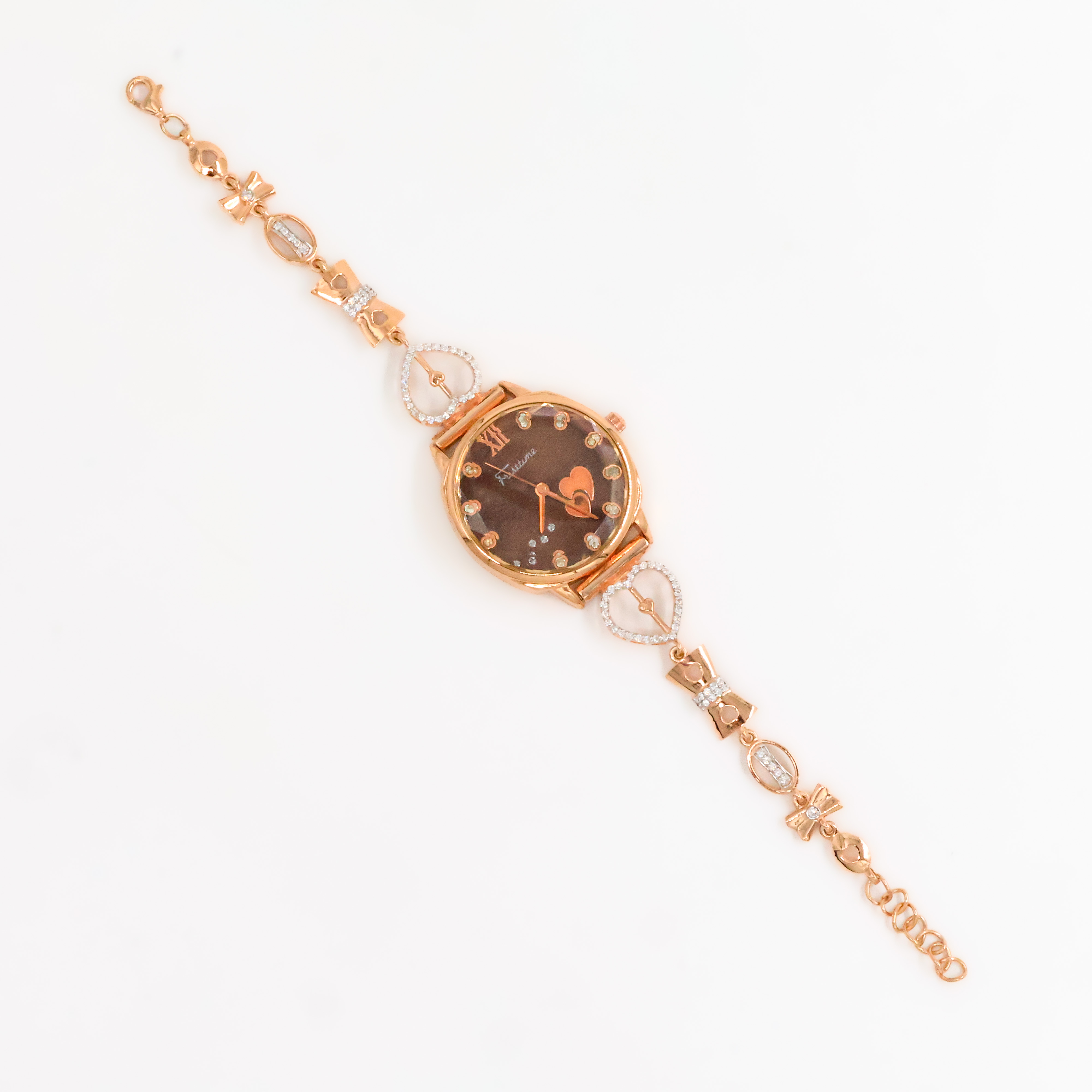 Arham Silver Palace - Rose Gold Watch