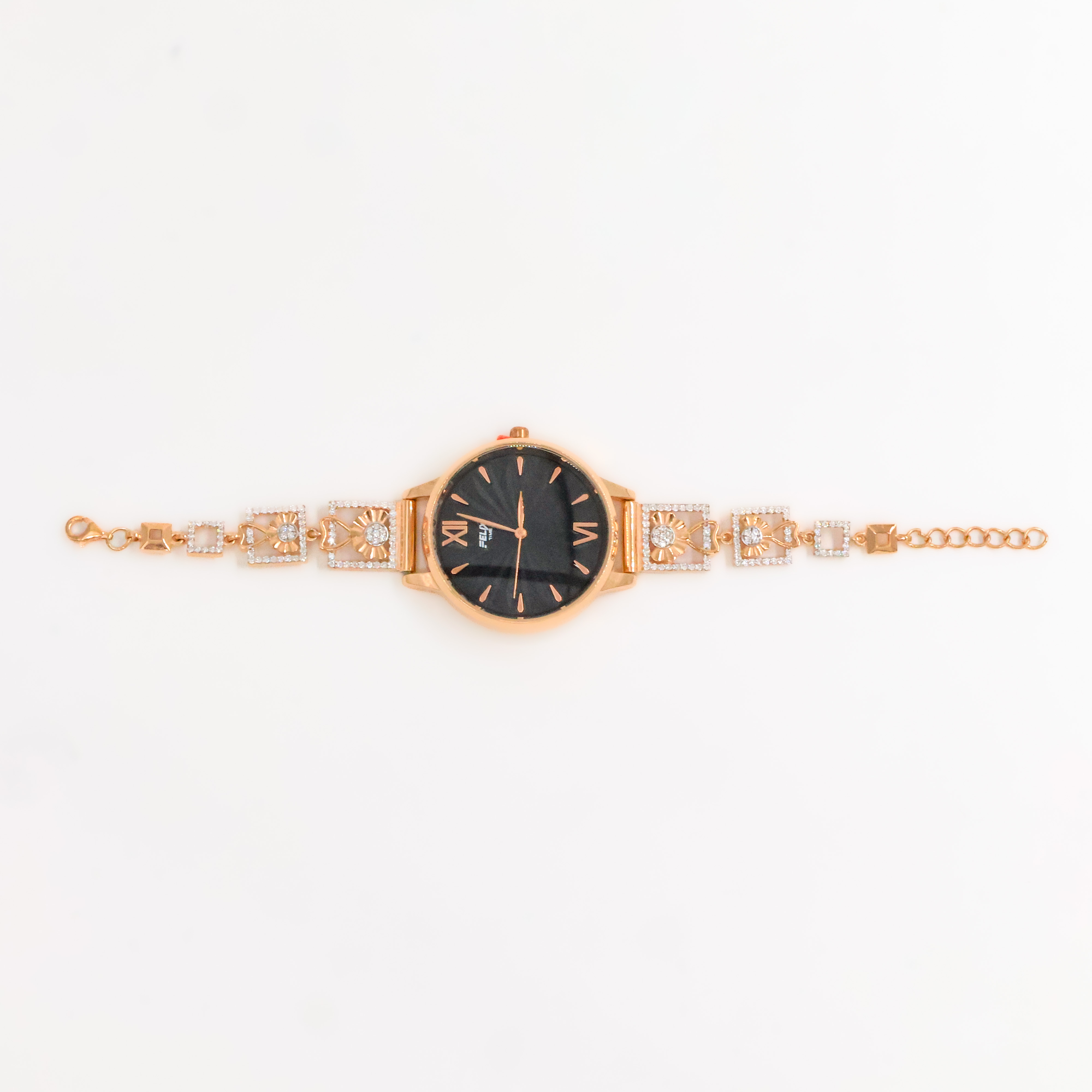 Arham Silver Palace - Rose Gold Watch