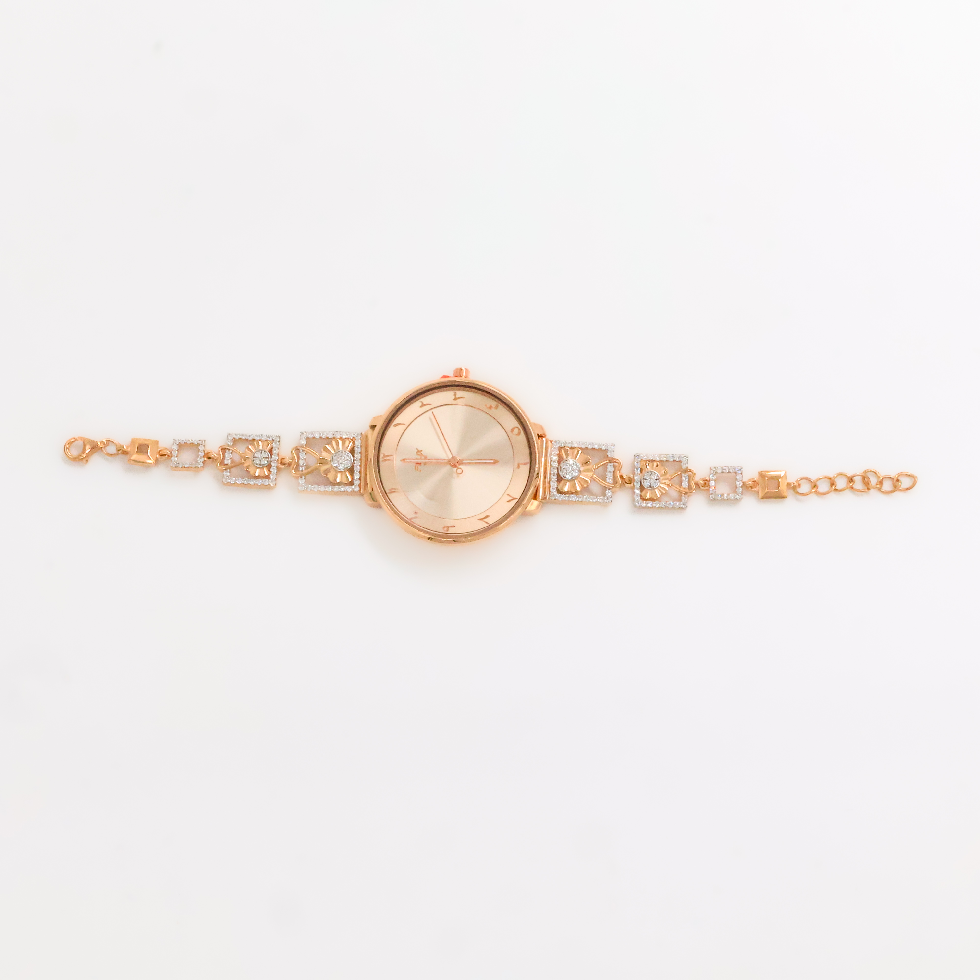 Arham Silver Palace - Rose Gold Watch