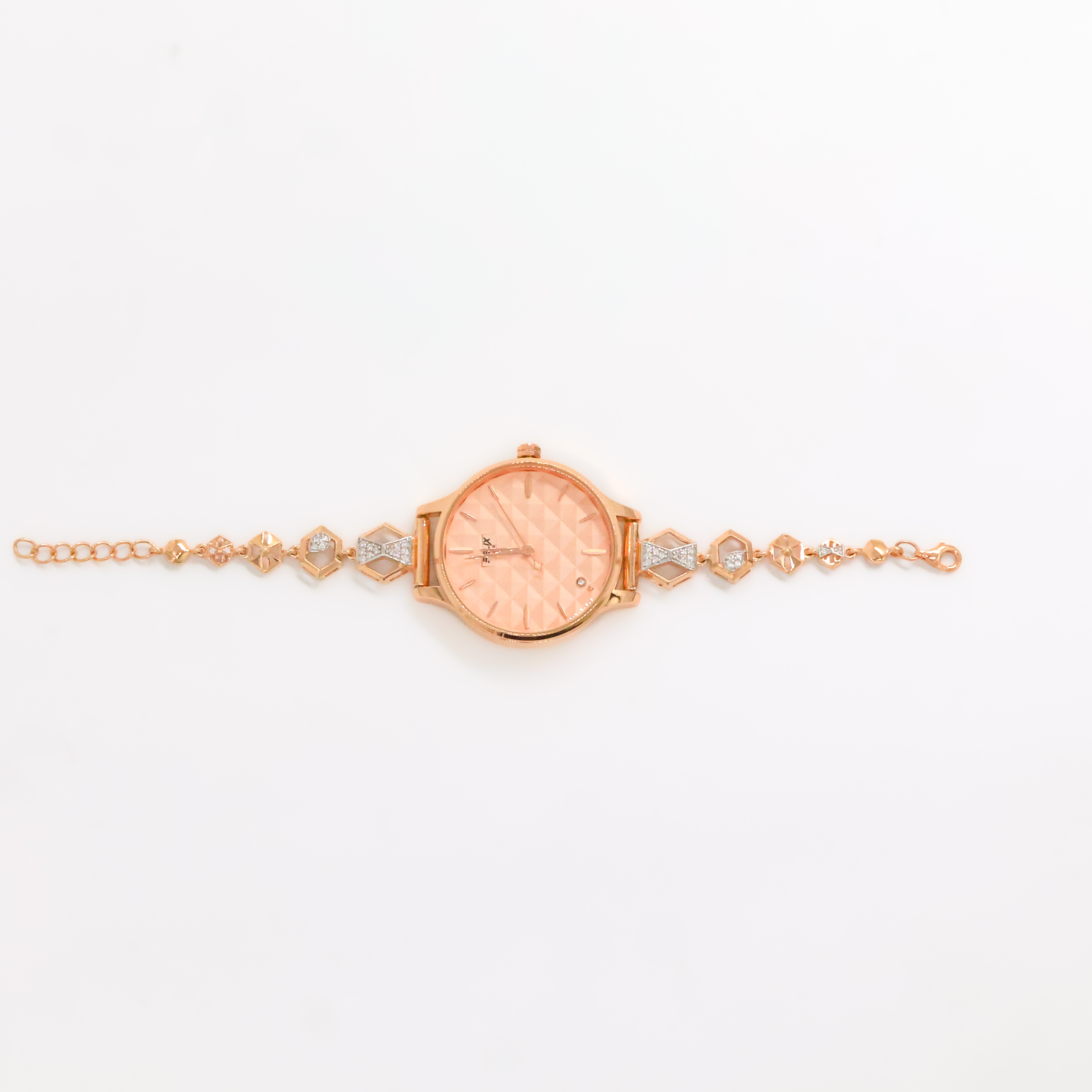 Arham Silver Palace - Rose Gold Watch