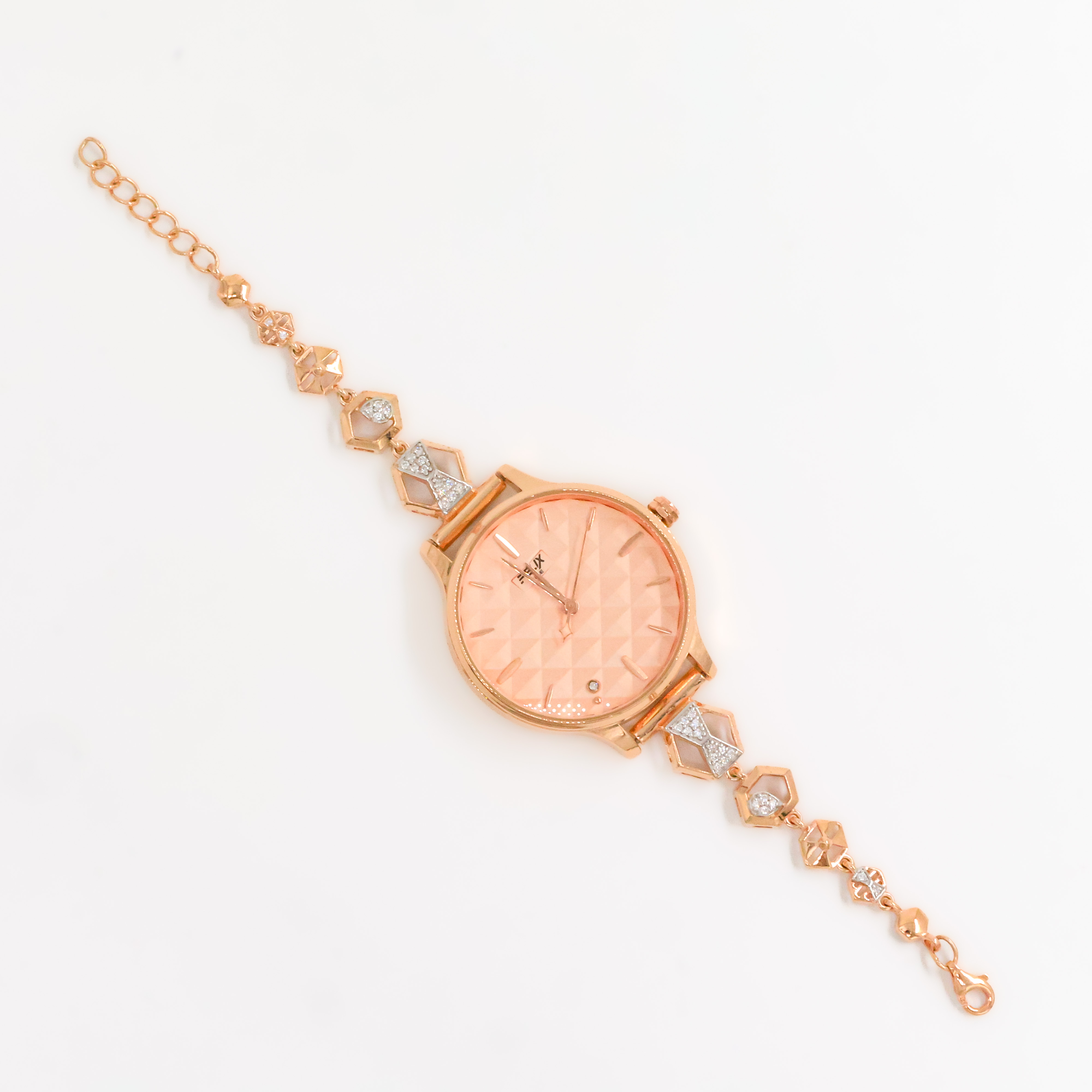 Arham Silver Palace - Rose Gold Watch