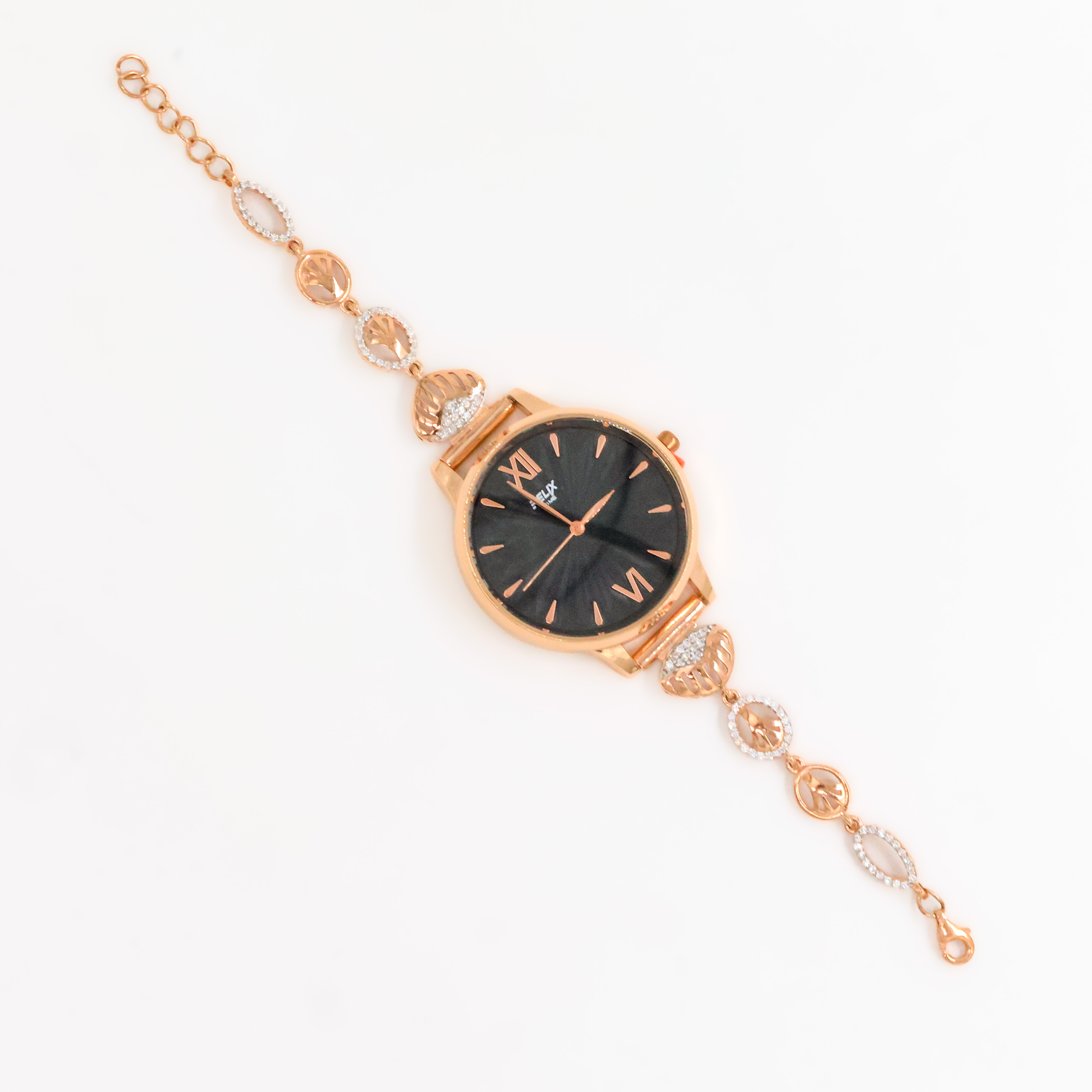 Arham Silver Palace - Rose Gold Watch
