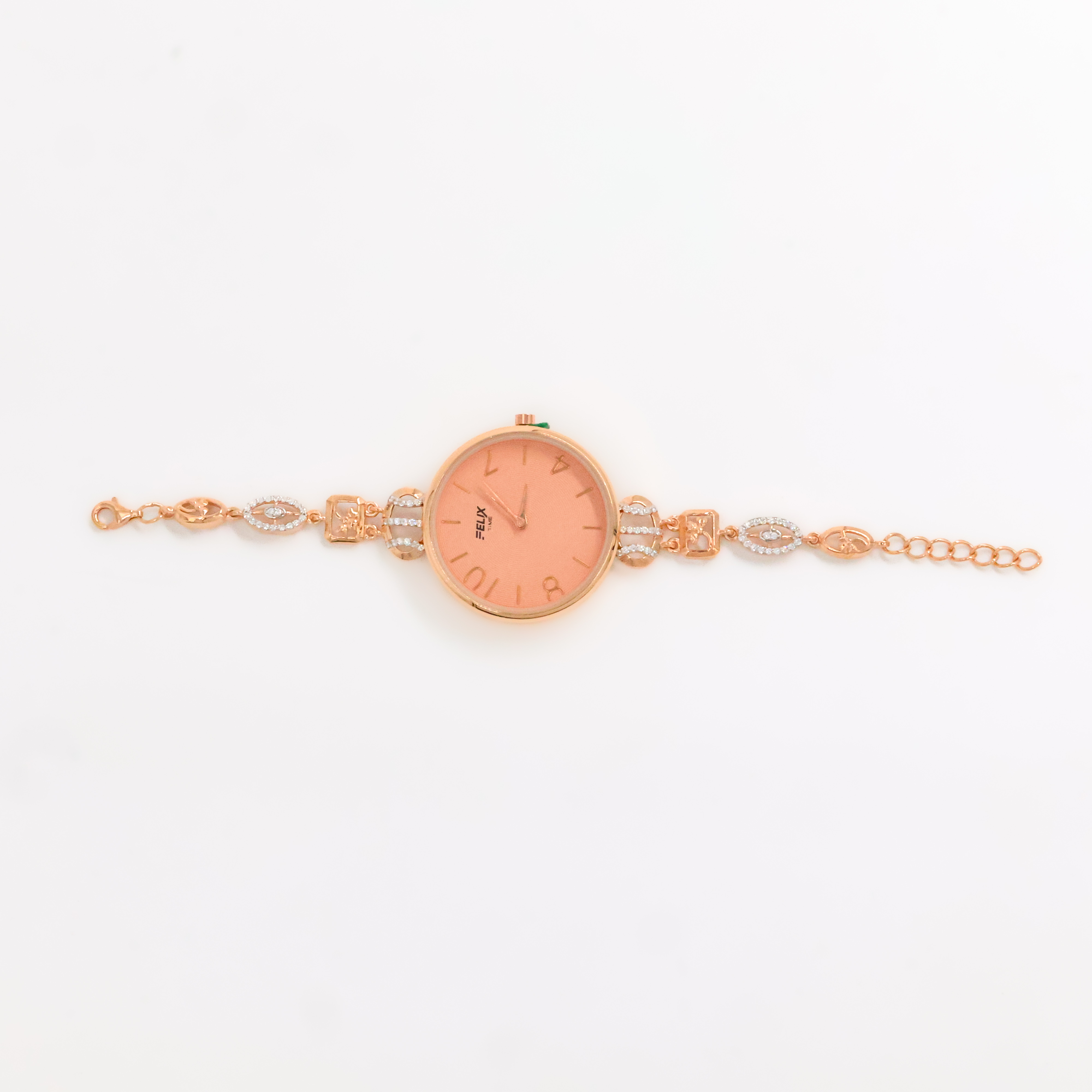 Arham Silver Palace - Rose Gold Watch