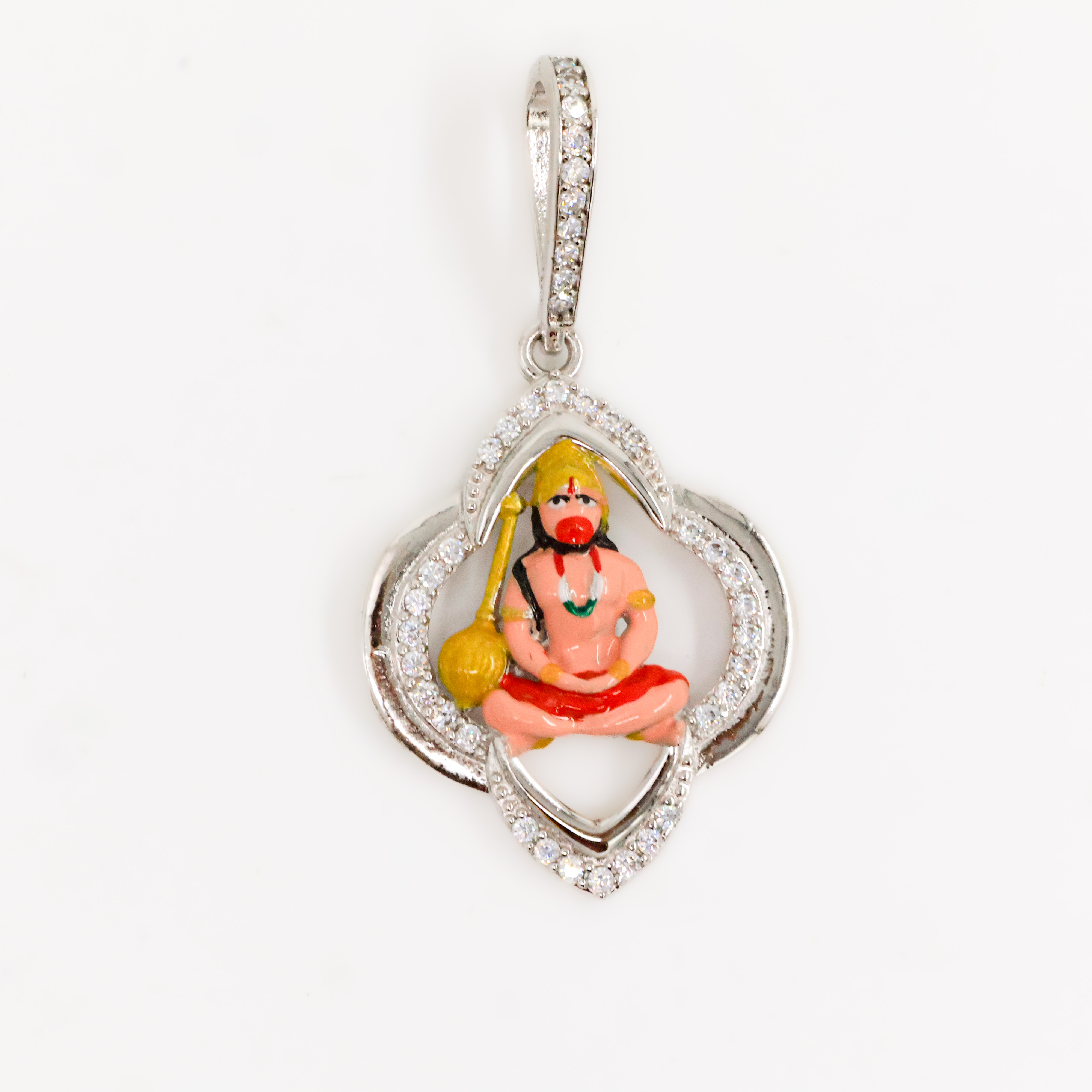 Arham Silver Palace - Silver God Locket