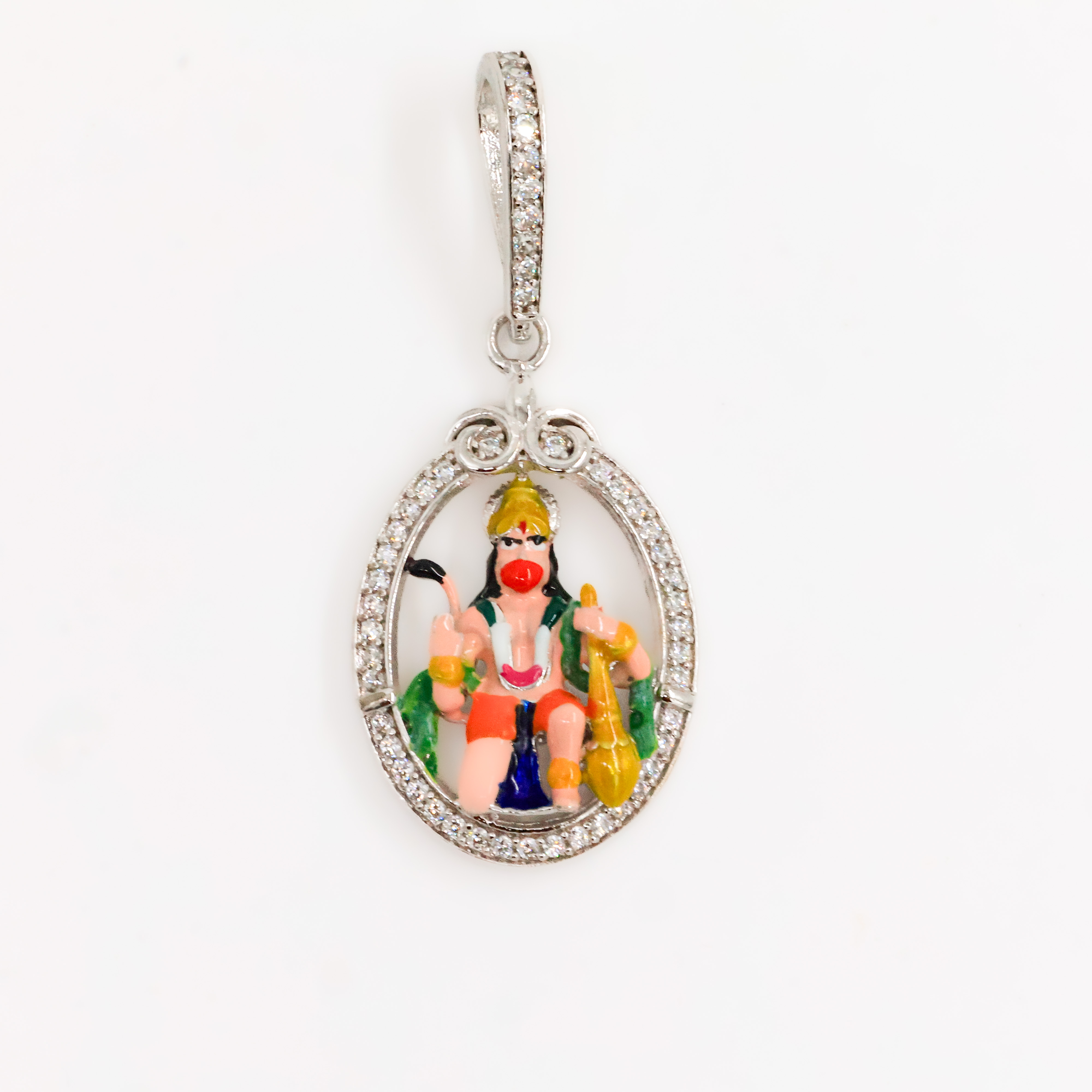 Arham Silver Palace - Silver God Locket