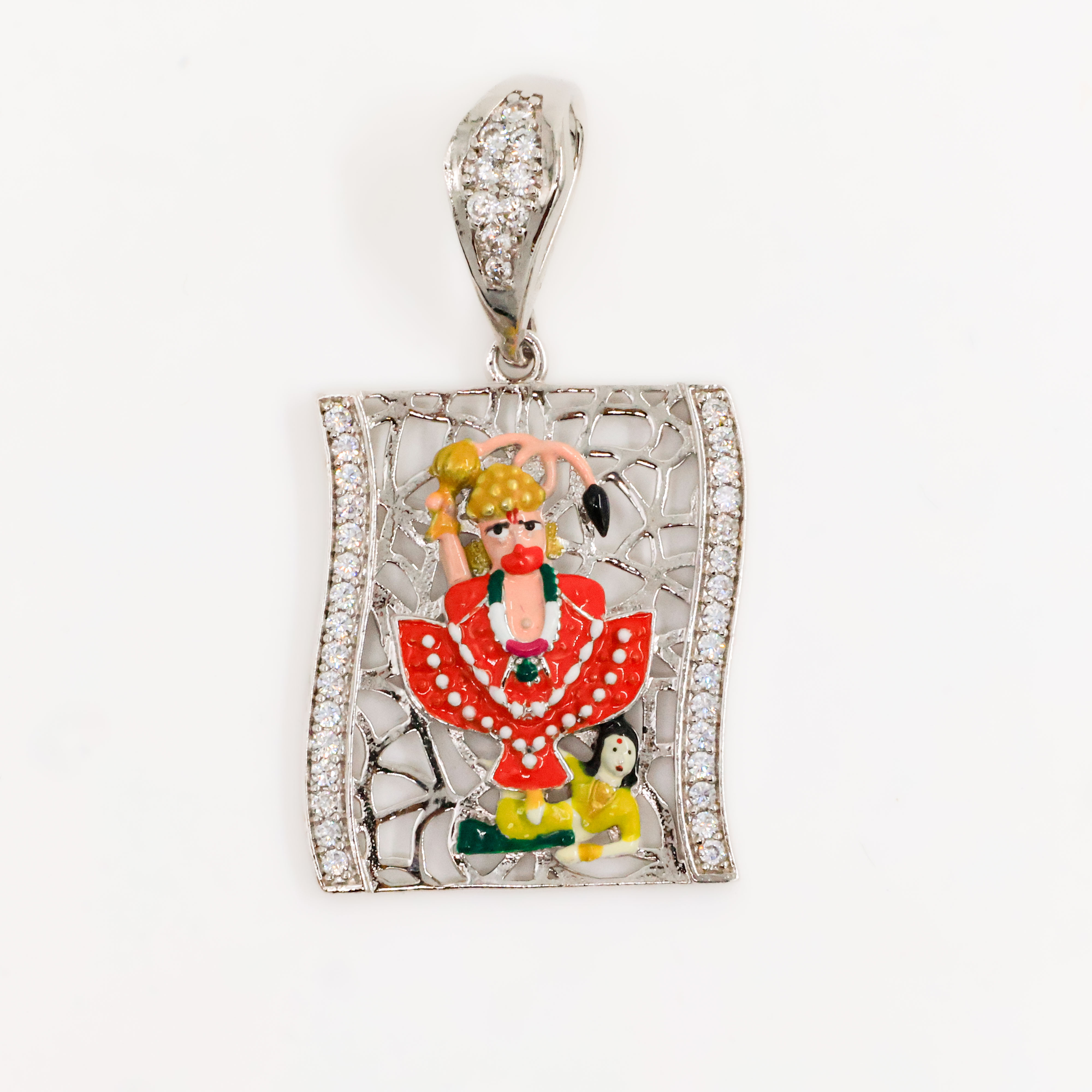 Arham Silver Palace - Silver God Pendent