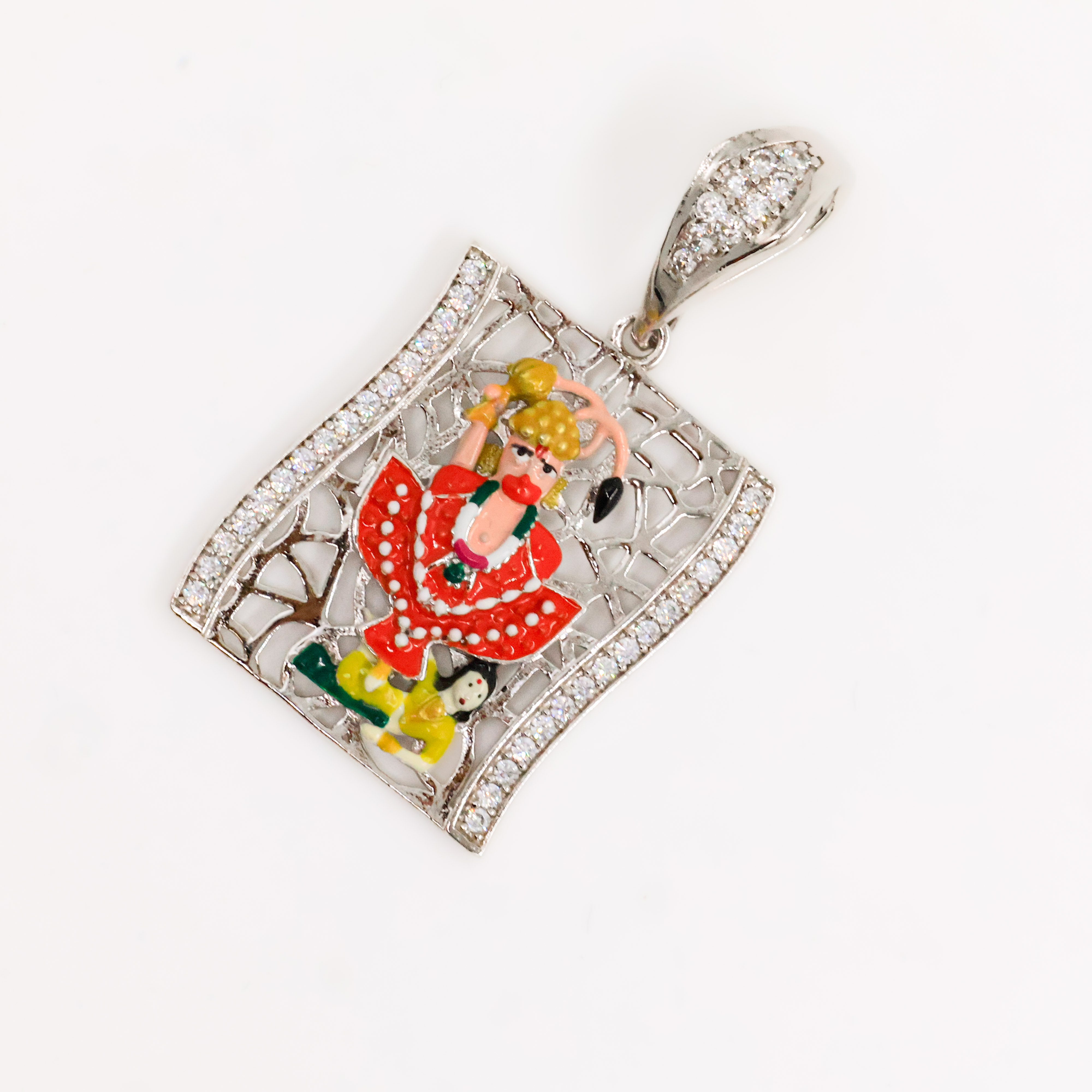 Arham Silver Palace - Silver God Pendent