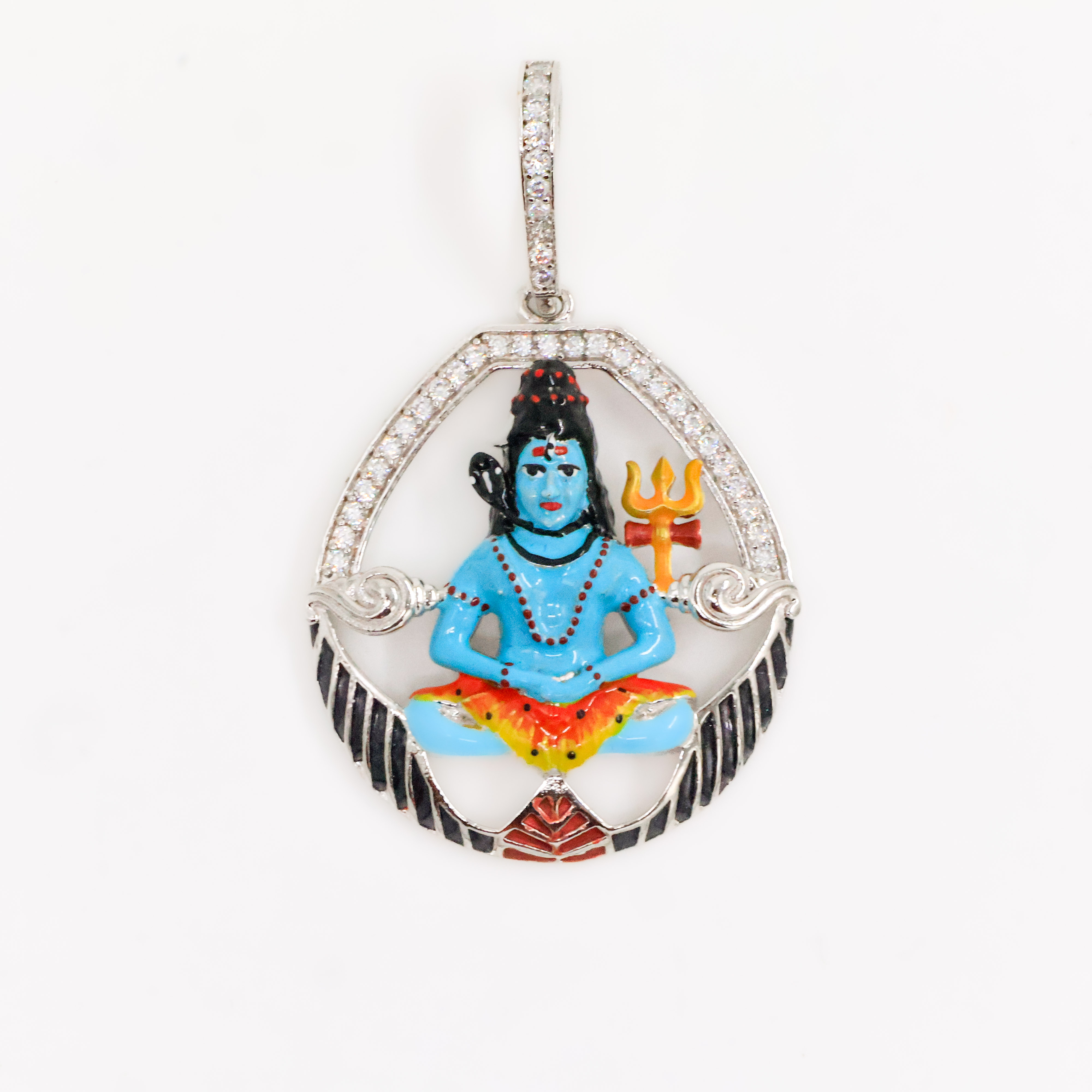 Arham Silver Palace - Silver God Locket