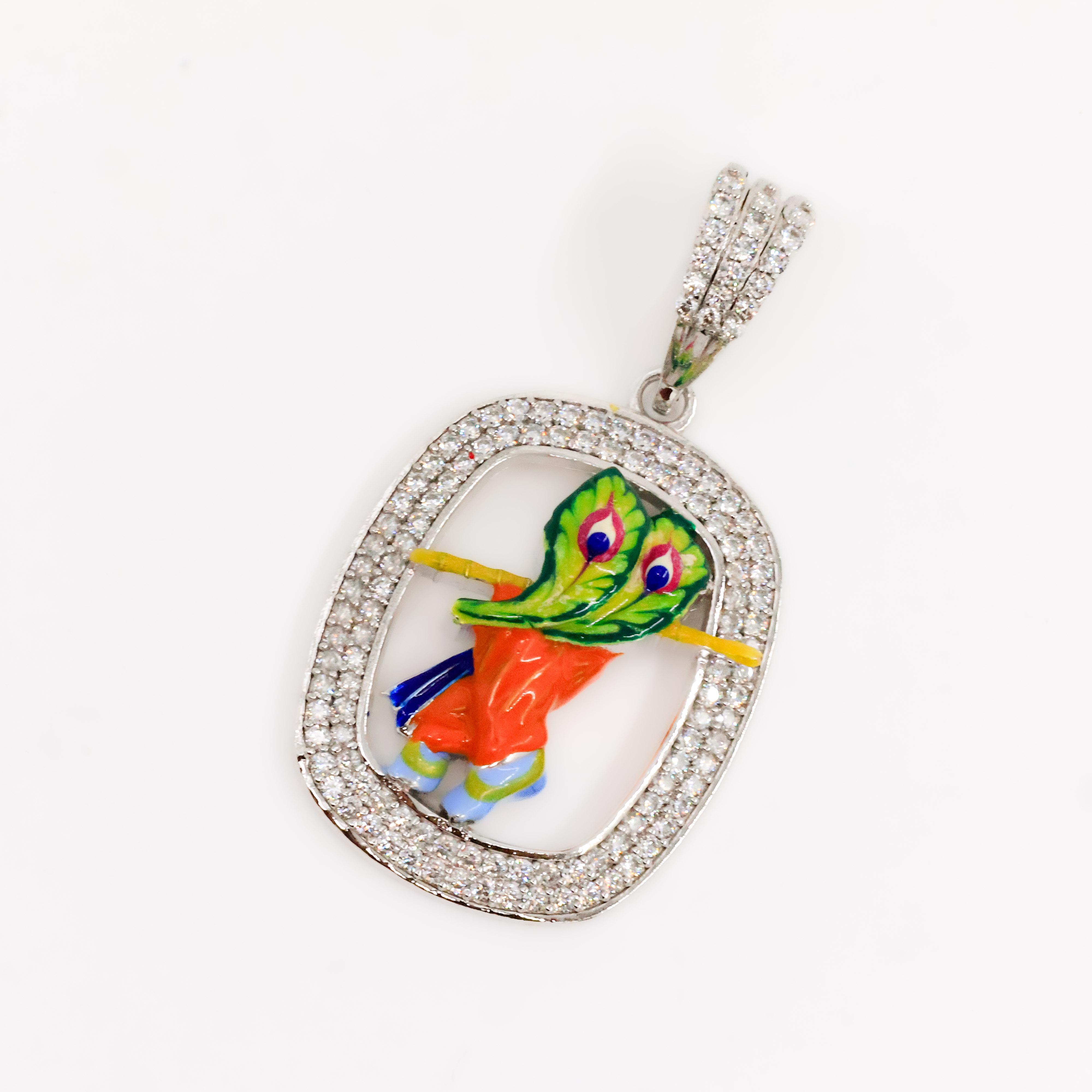 Arham Silver Palace - Silver God Pendent