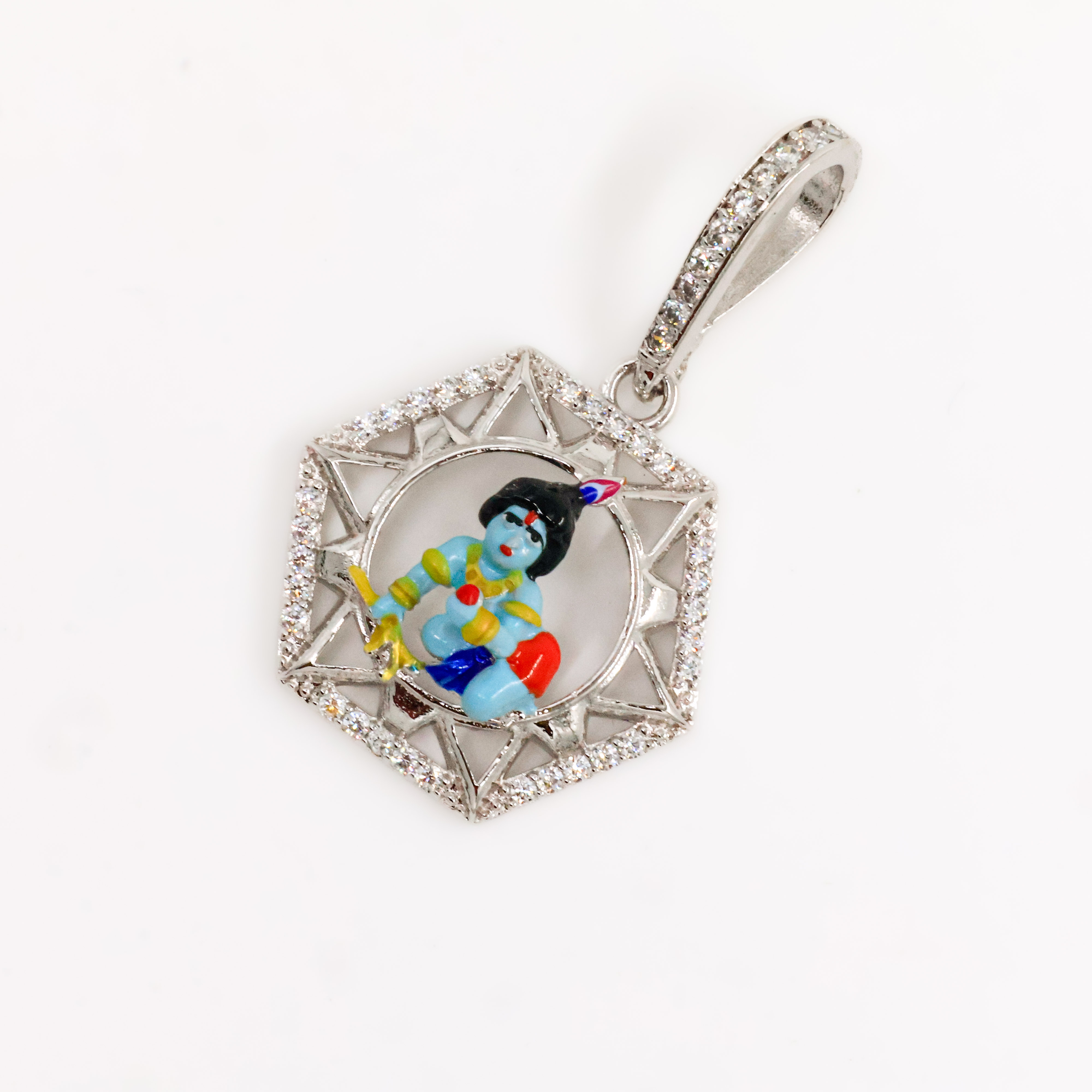 Arham Silver Palace - Silver God Locket