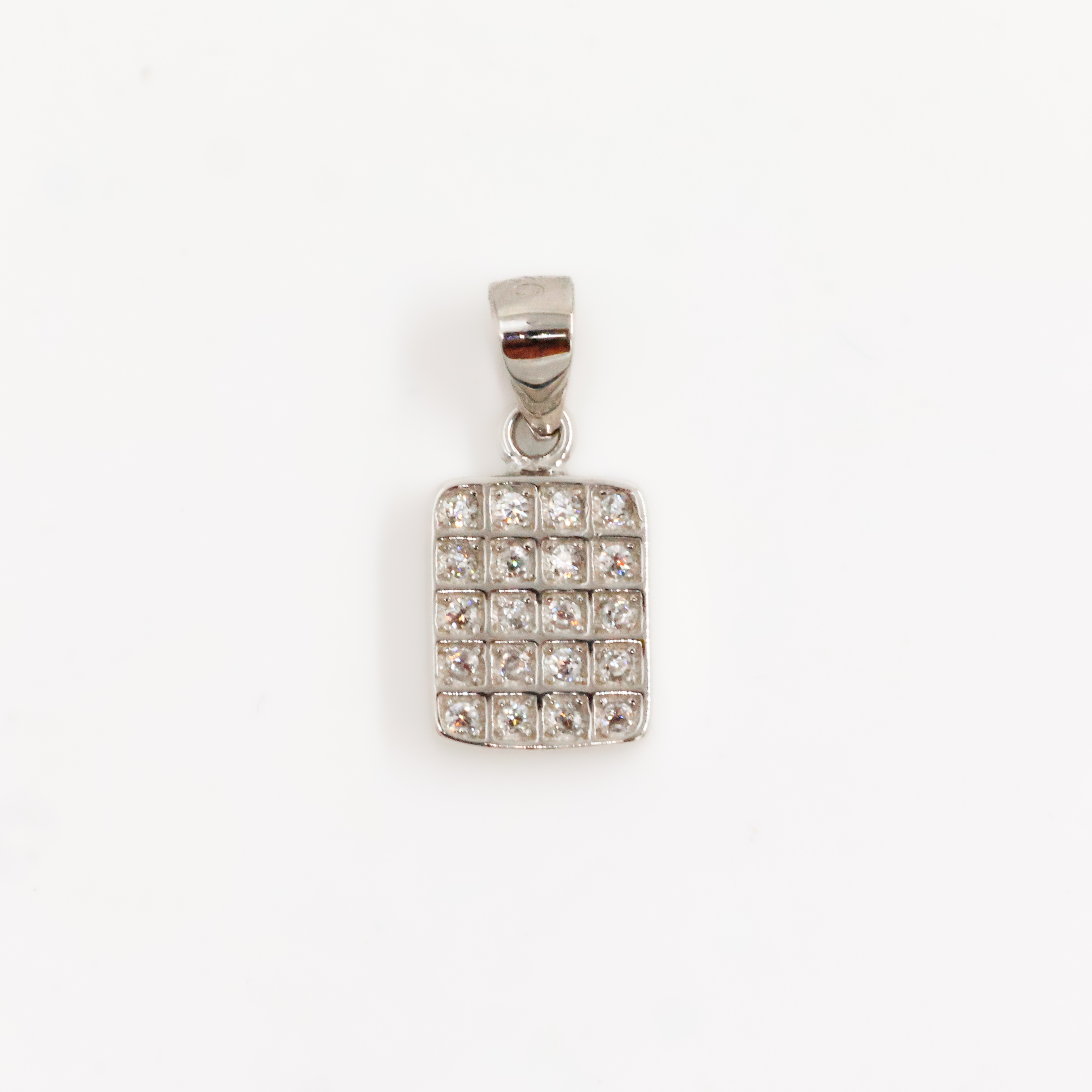 Arham Silver Palace - Silver CZ Pendant