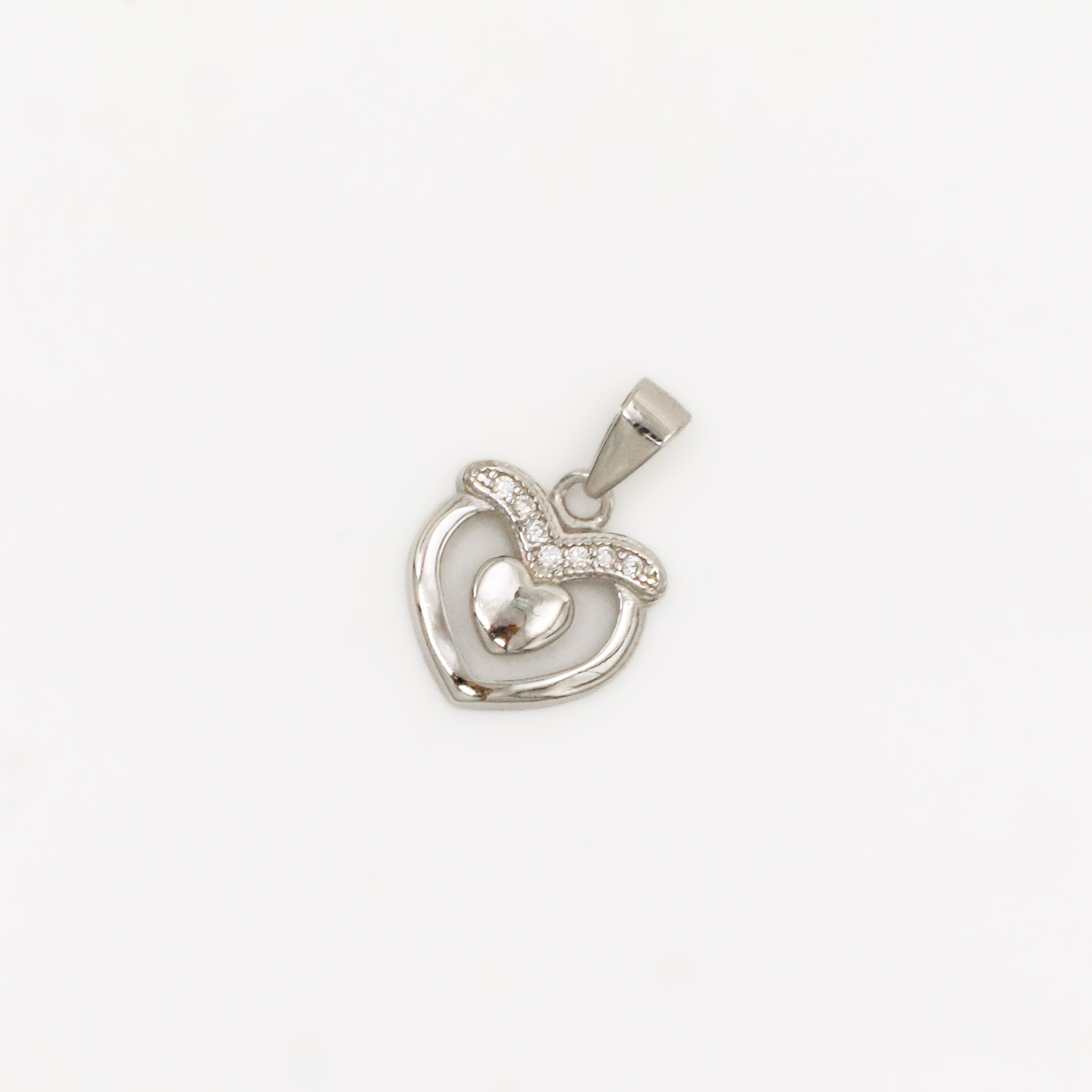 Arham Silver Palace - Silver Heart Pendant