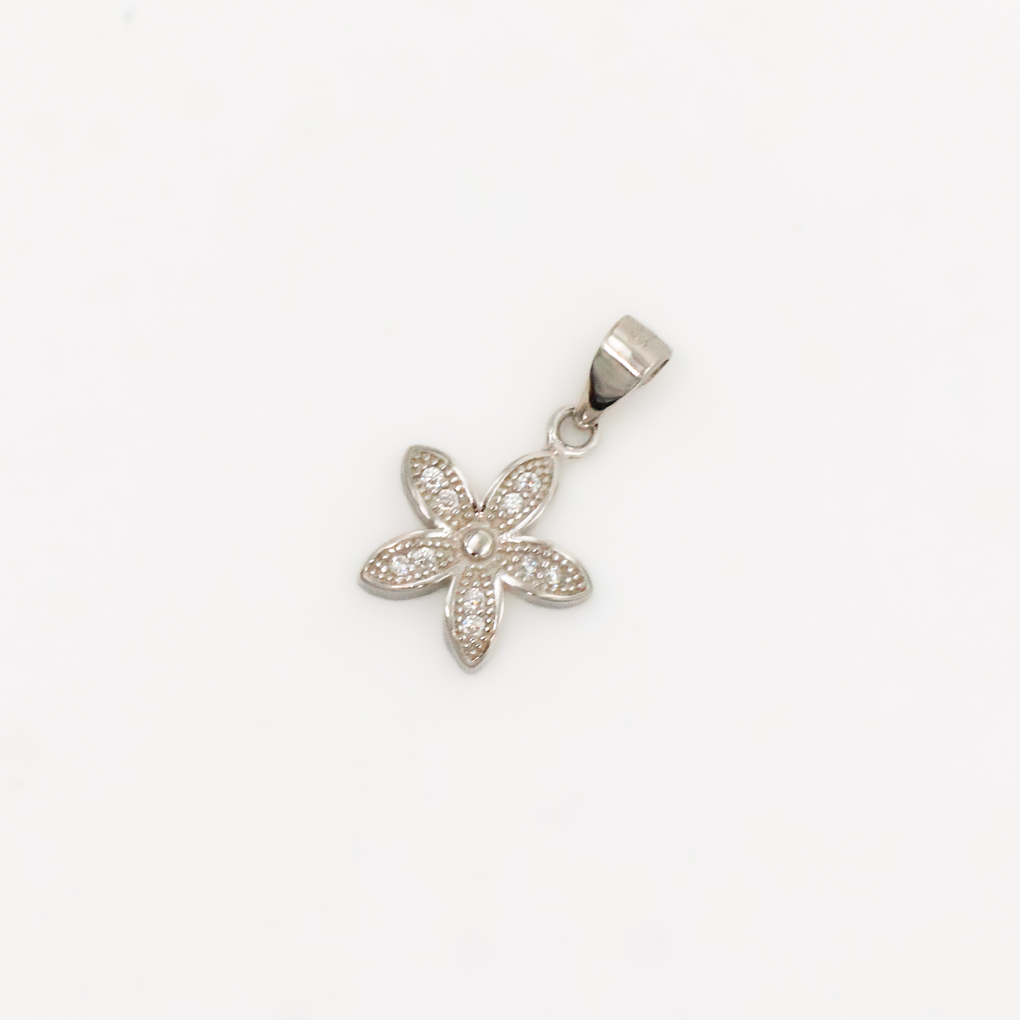 Arham Silver Palace - Silver Flower Pendant