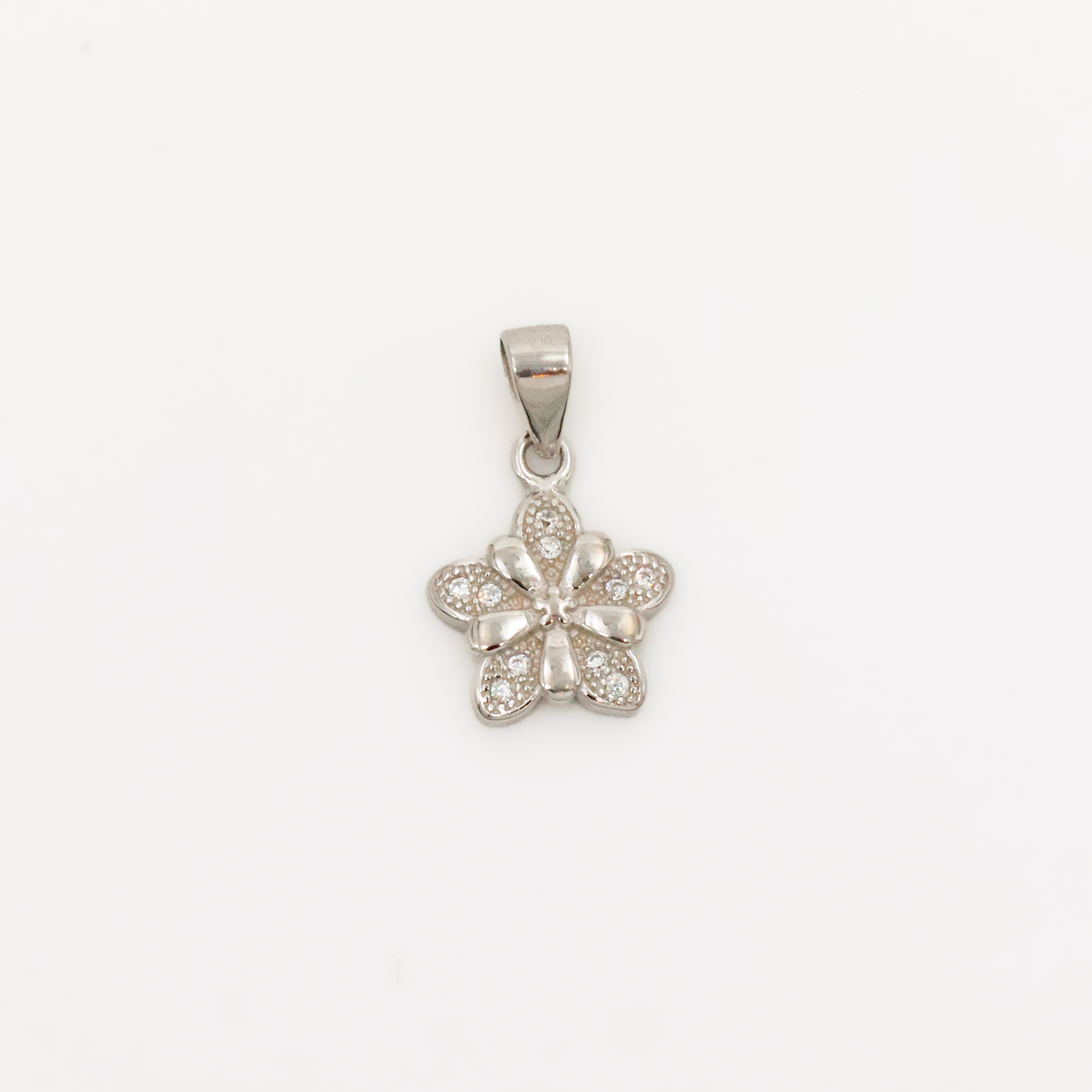 Arham Silver Palace - Silver Flower Pendant