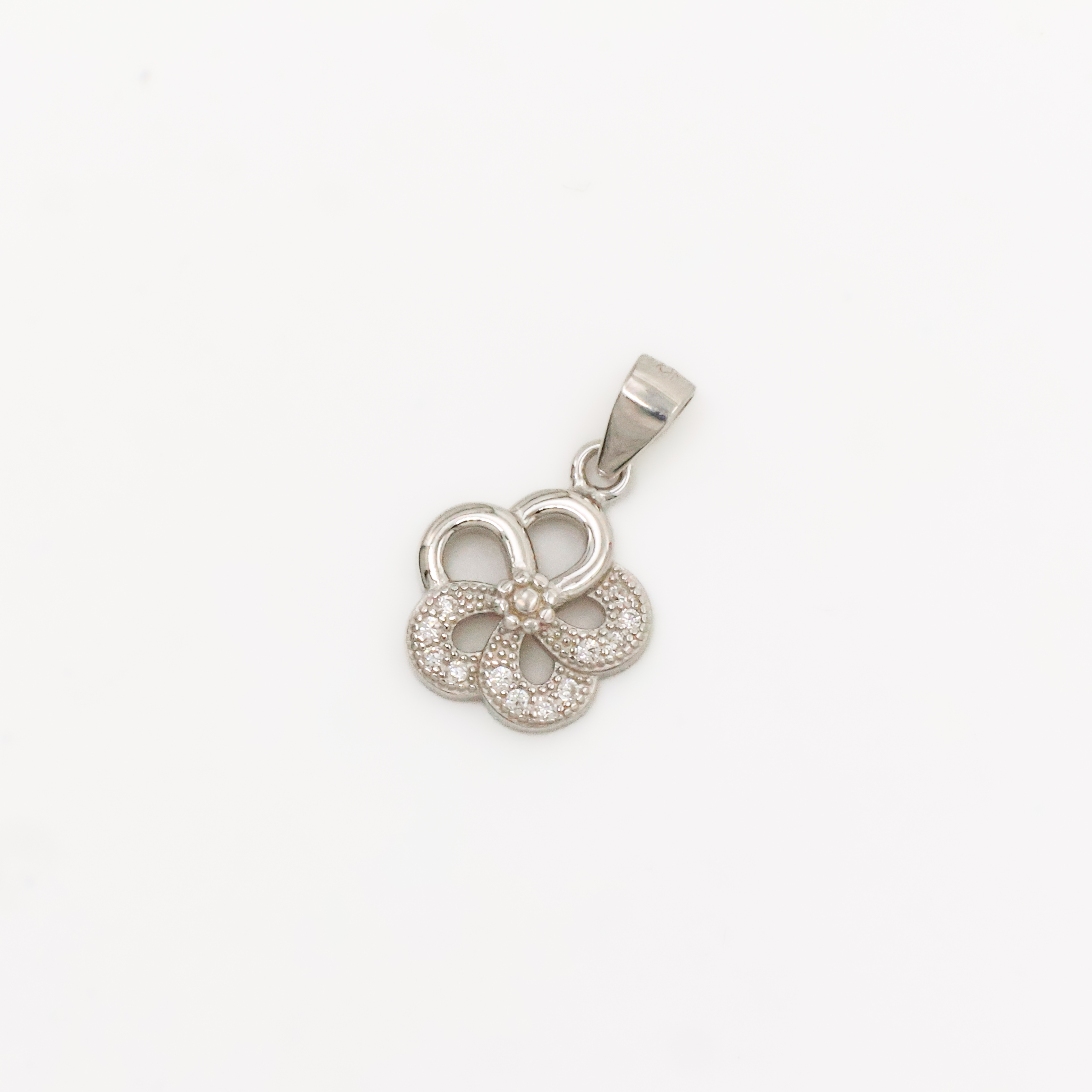 Arham Silver Palace - Silver Flower Pendant