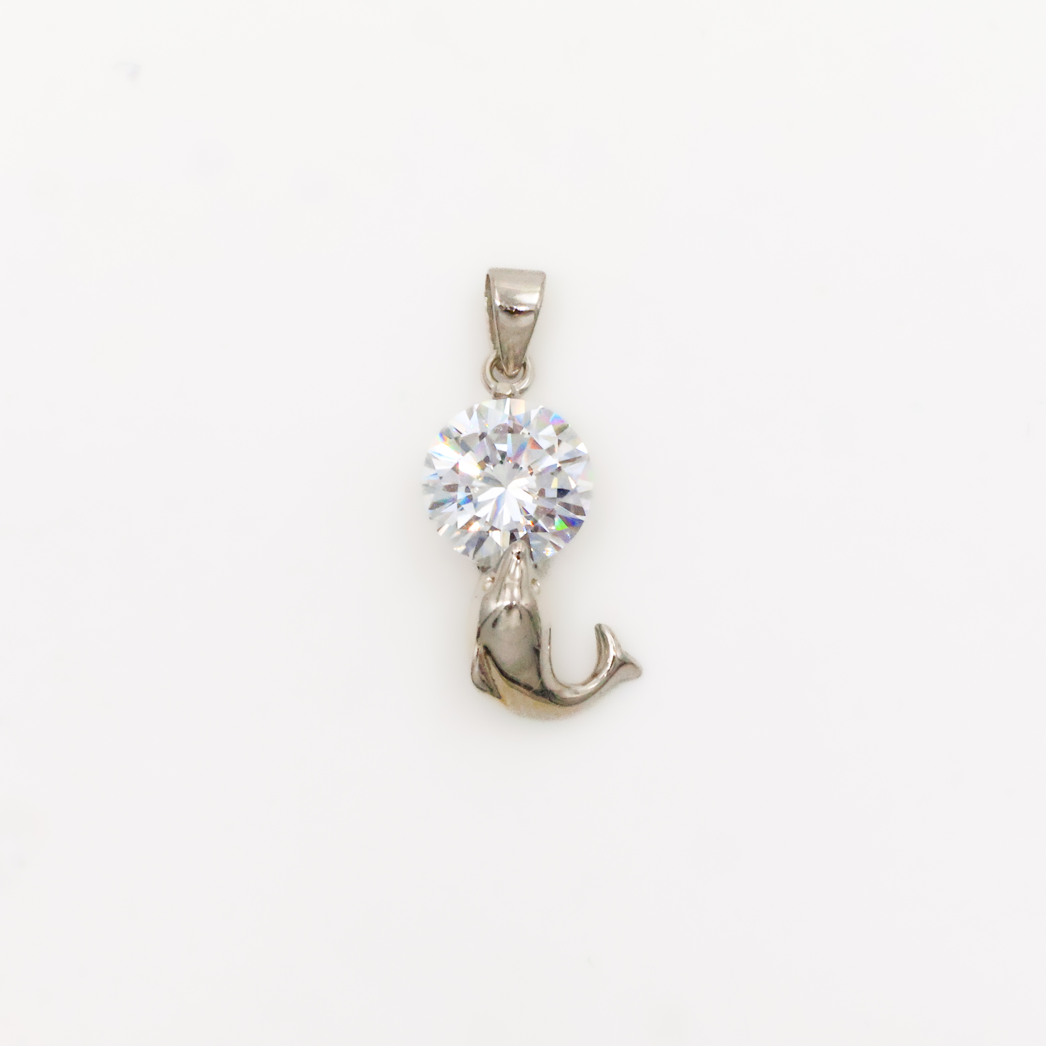 Arham Silver Palace - Silver Dolphin Pendant