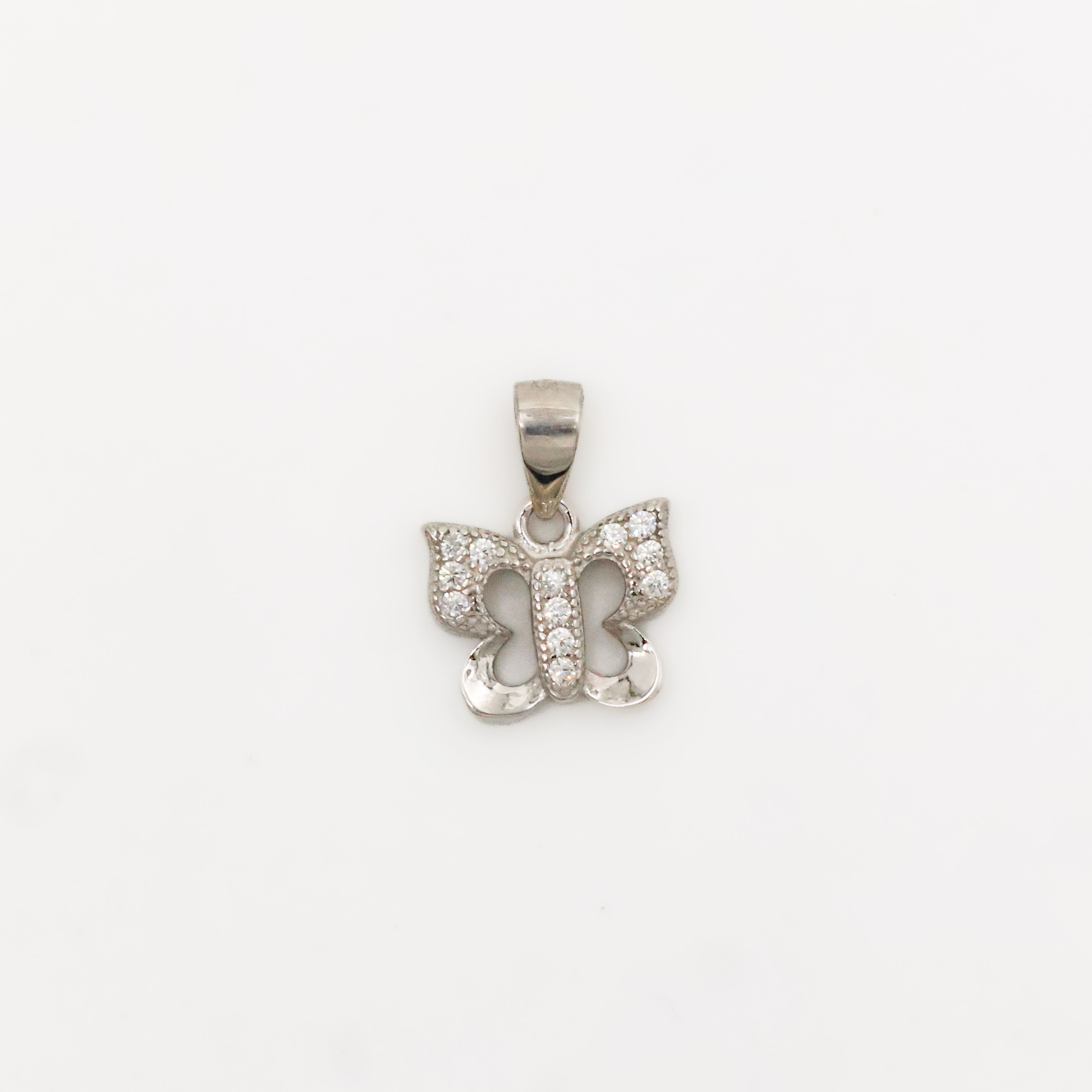 Arham Silver Palace - Silver Butterfly Pendant