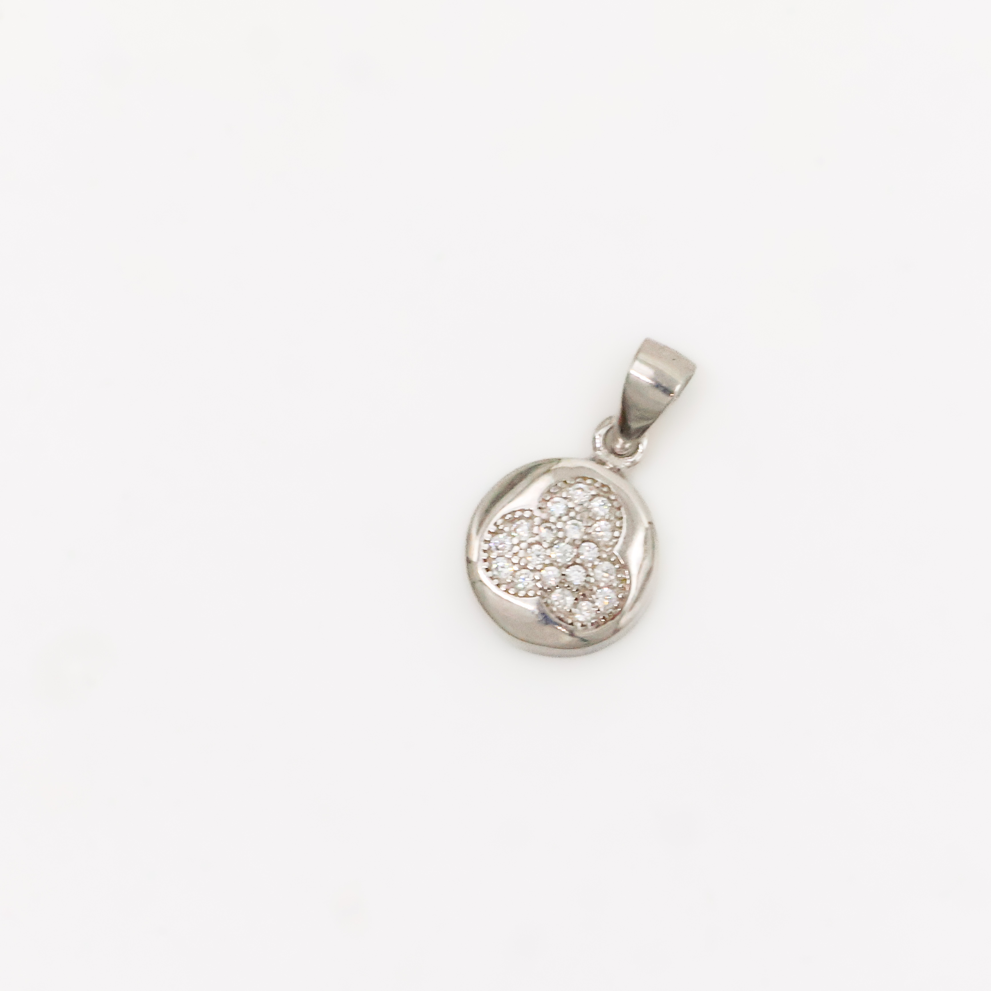 Arham Silver Palace - Silver Flower Pendant