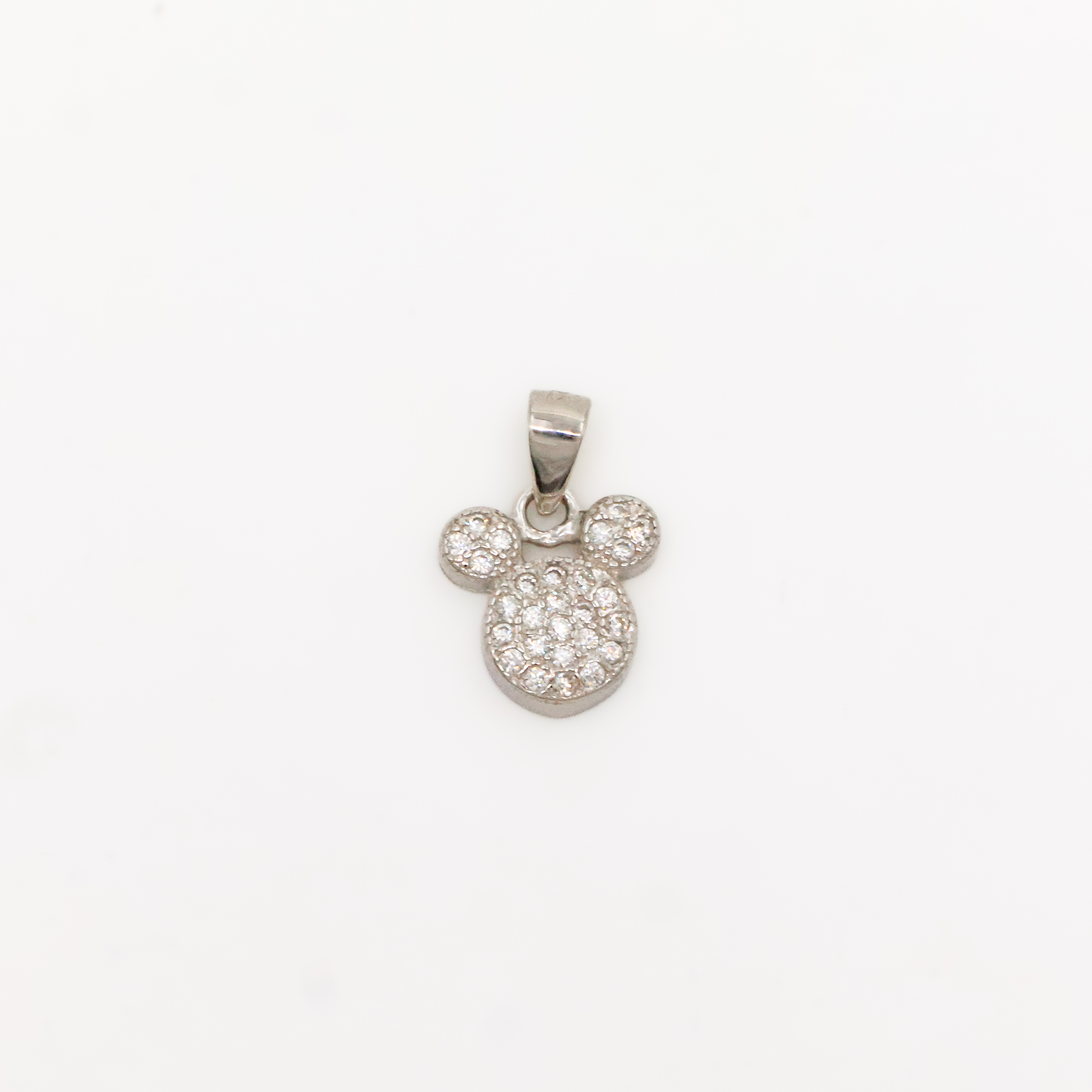 Arham Silver Palace - Silver Mickey Pendant