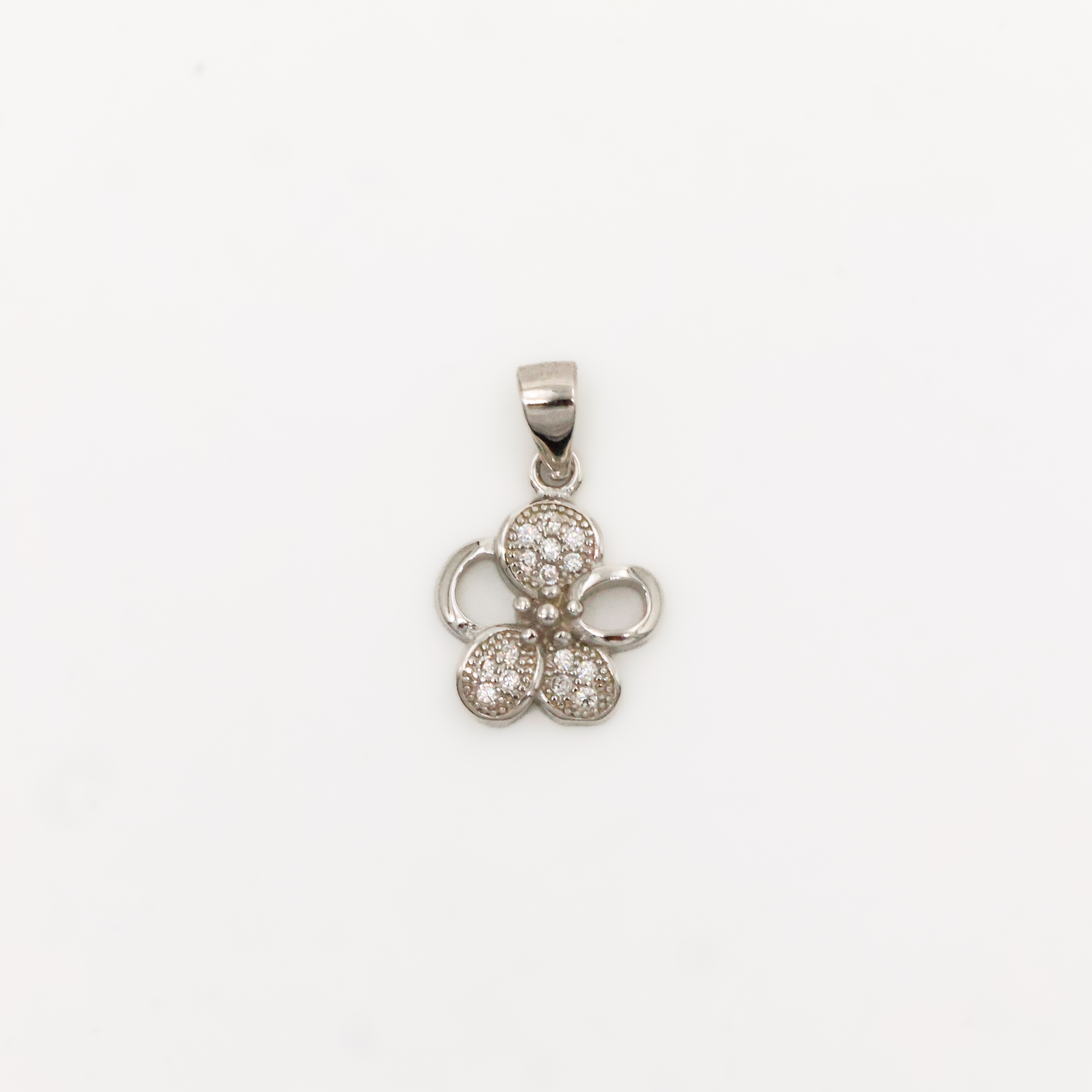 Arham Silver Palace - Silver Flower Pendant