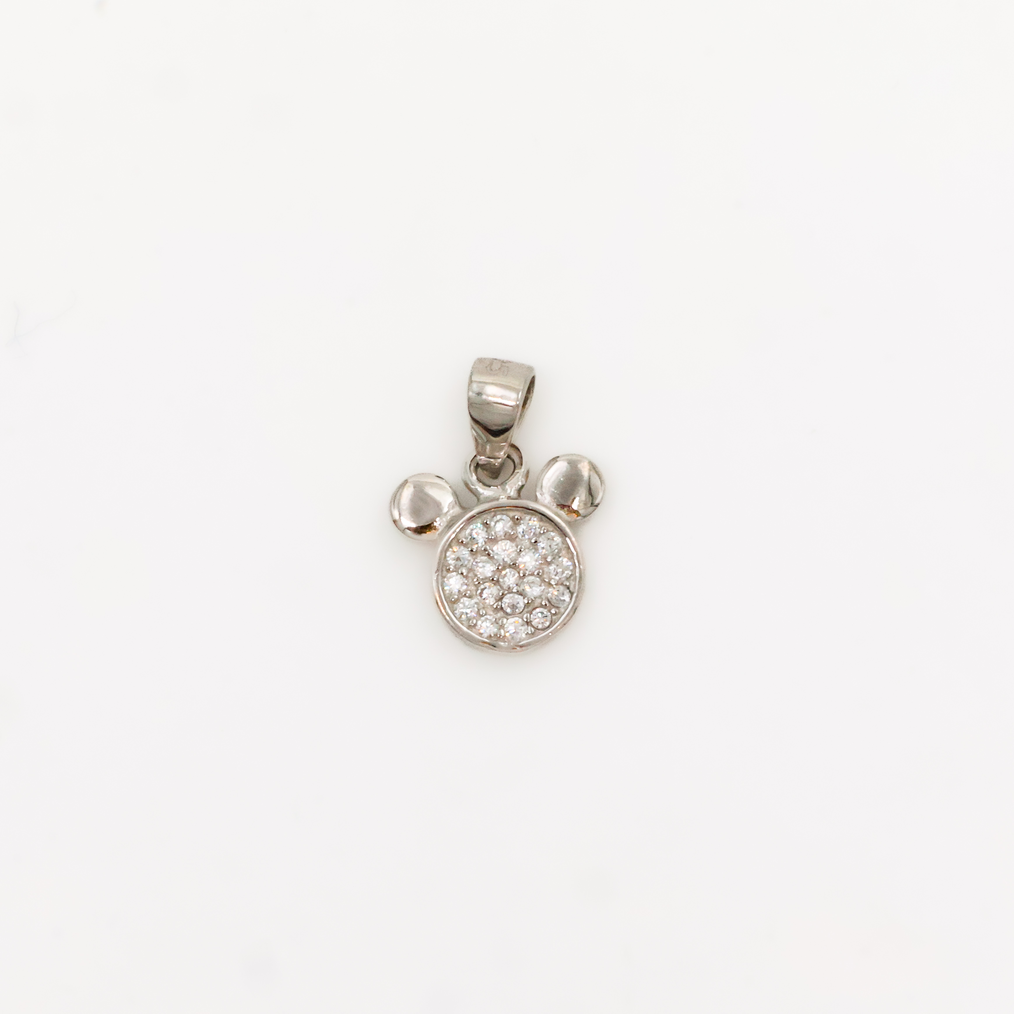 Arham Silver Palace - Silver Mickey Pendent