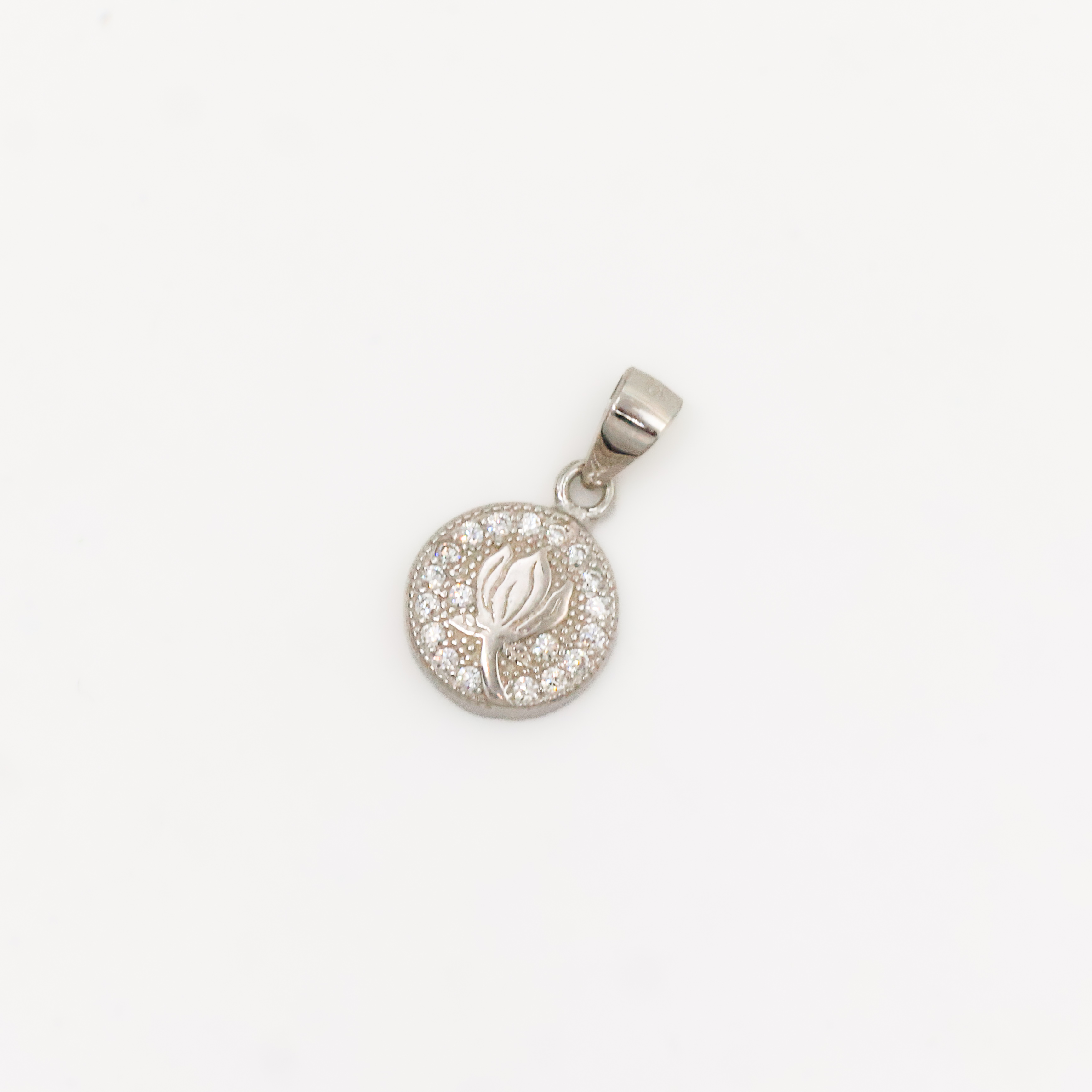 Arham Silver Palace - Silver Lotus Pendant