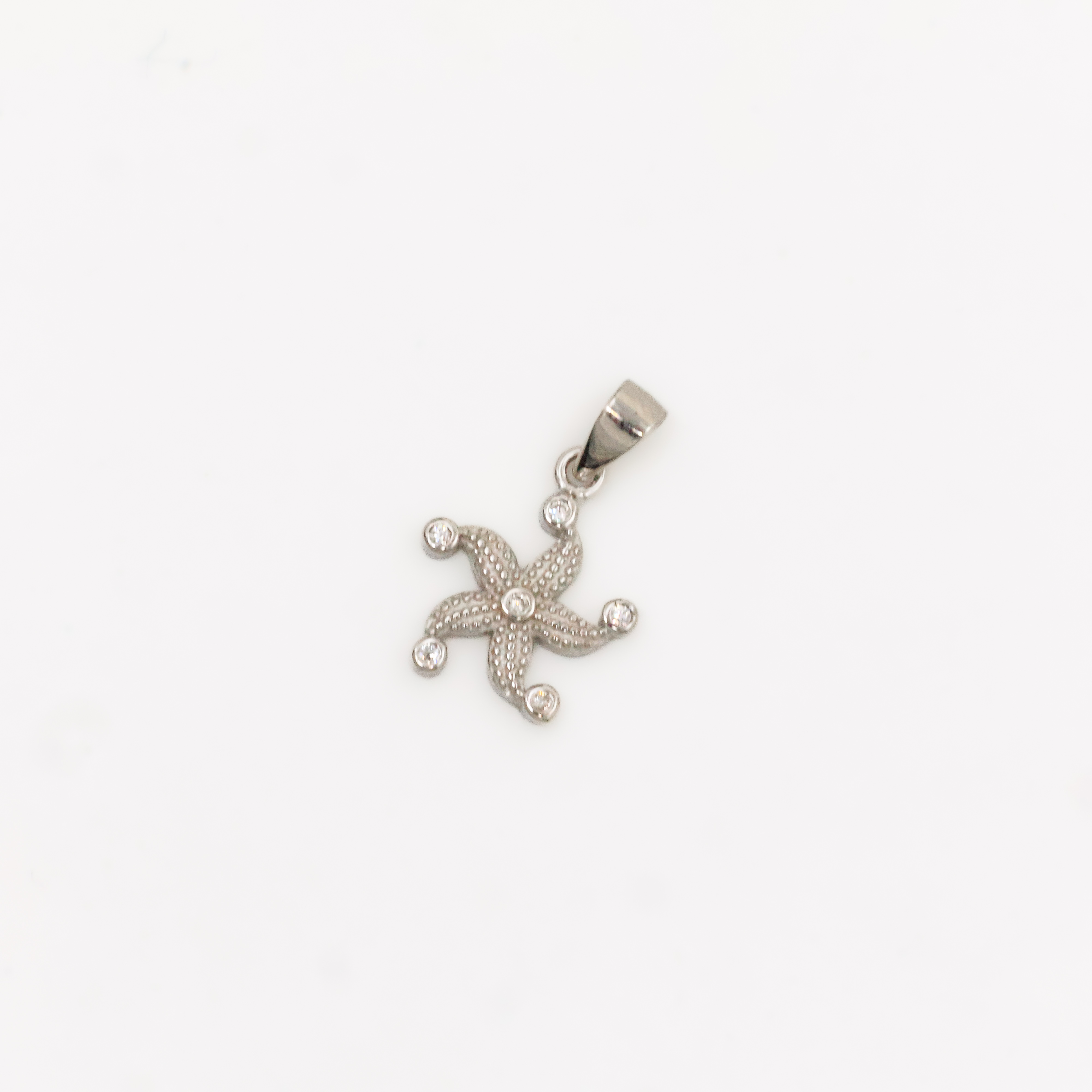 Arham Silver Palace - Silver Starfish Pendant