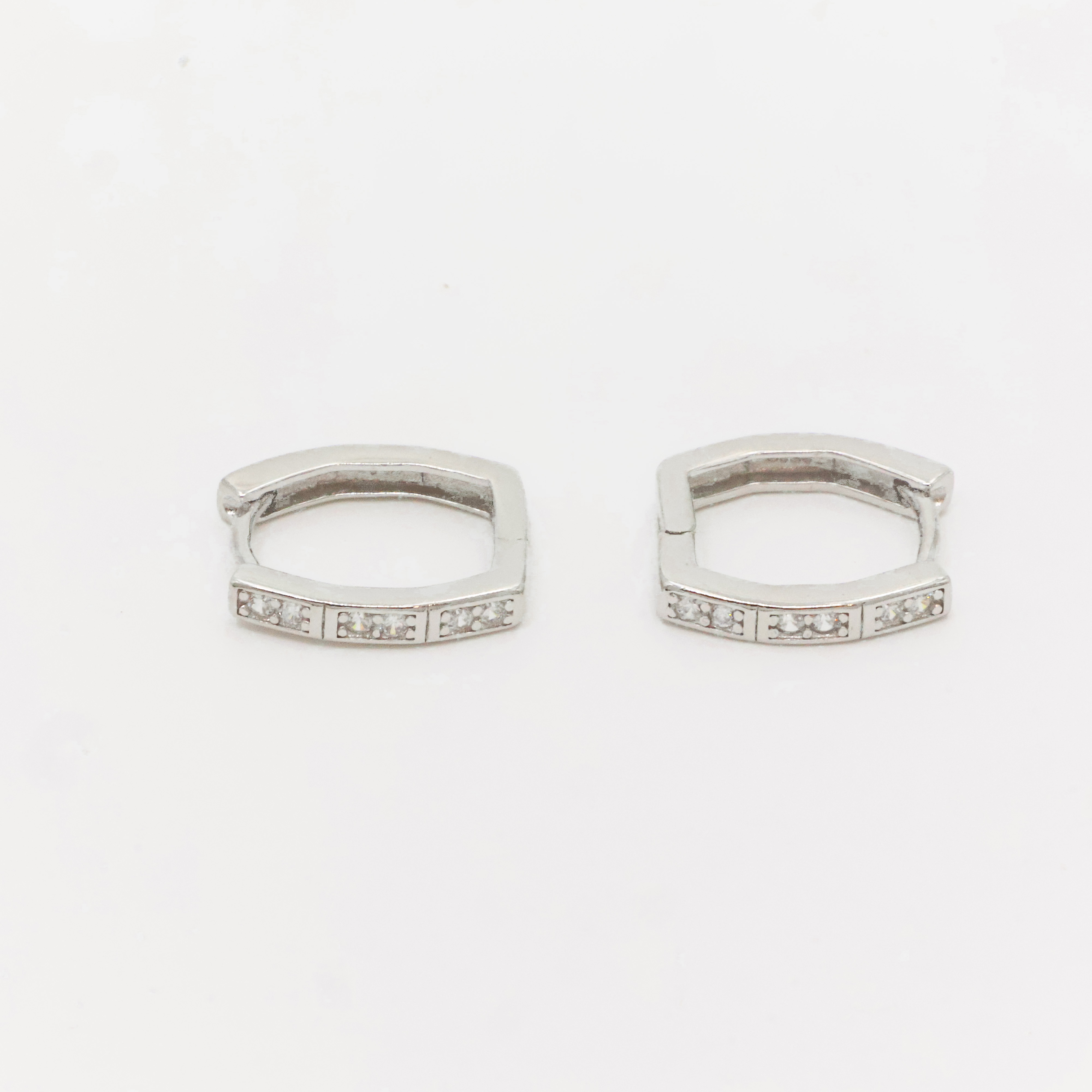 Arham Silver Palace - Silver Hoop Earrings