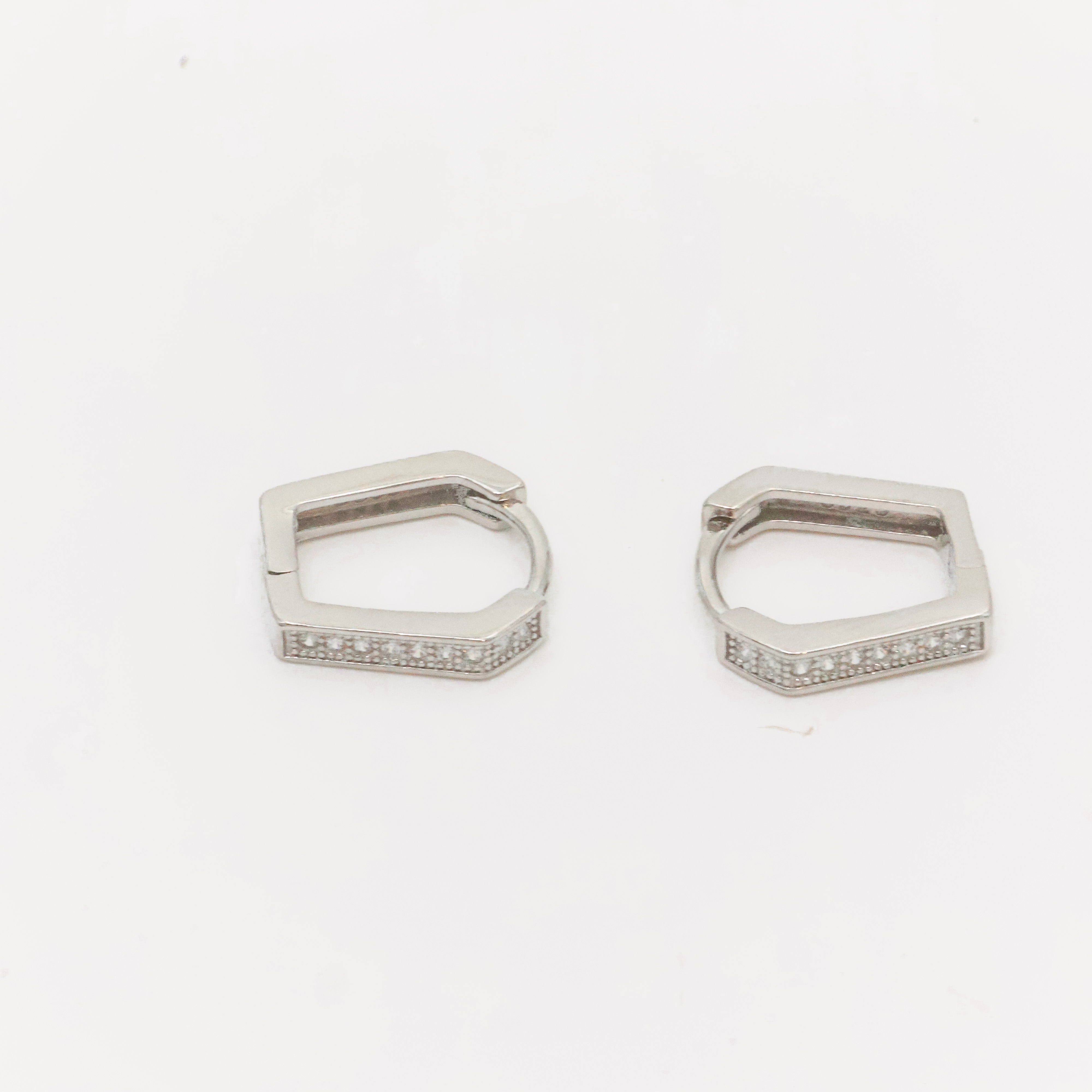 Arham Silver Palace - Silver Hoop Earrings