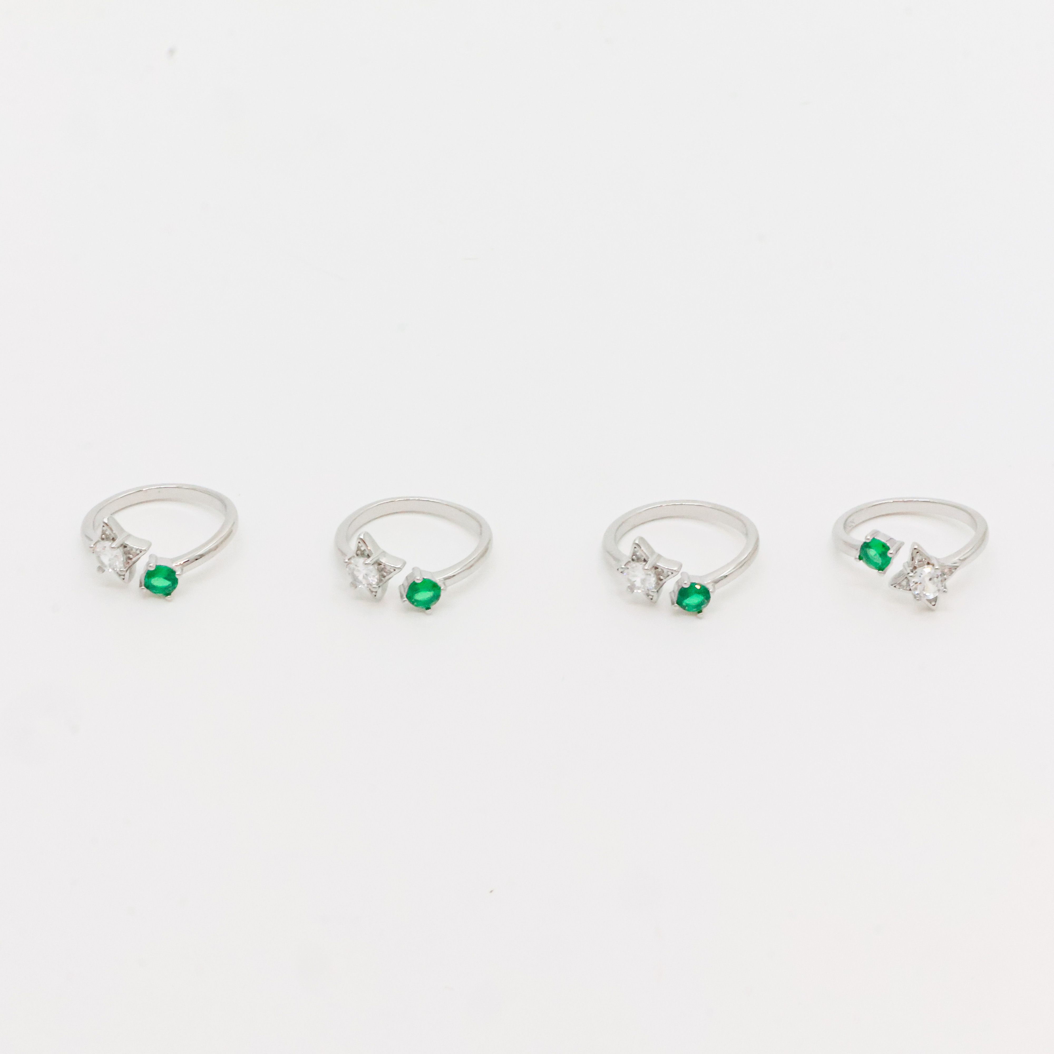 Arham Silver Palace - Silver Stone Ring