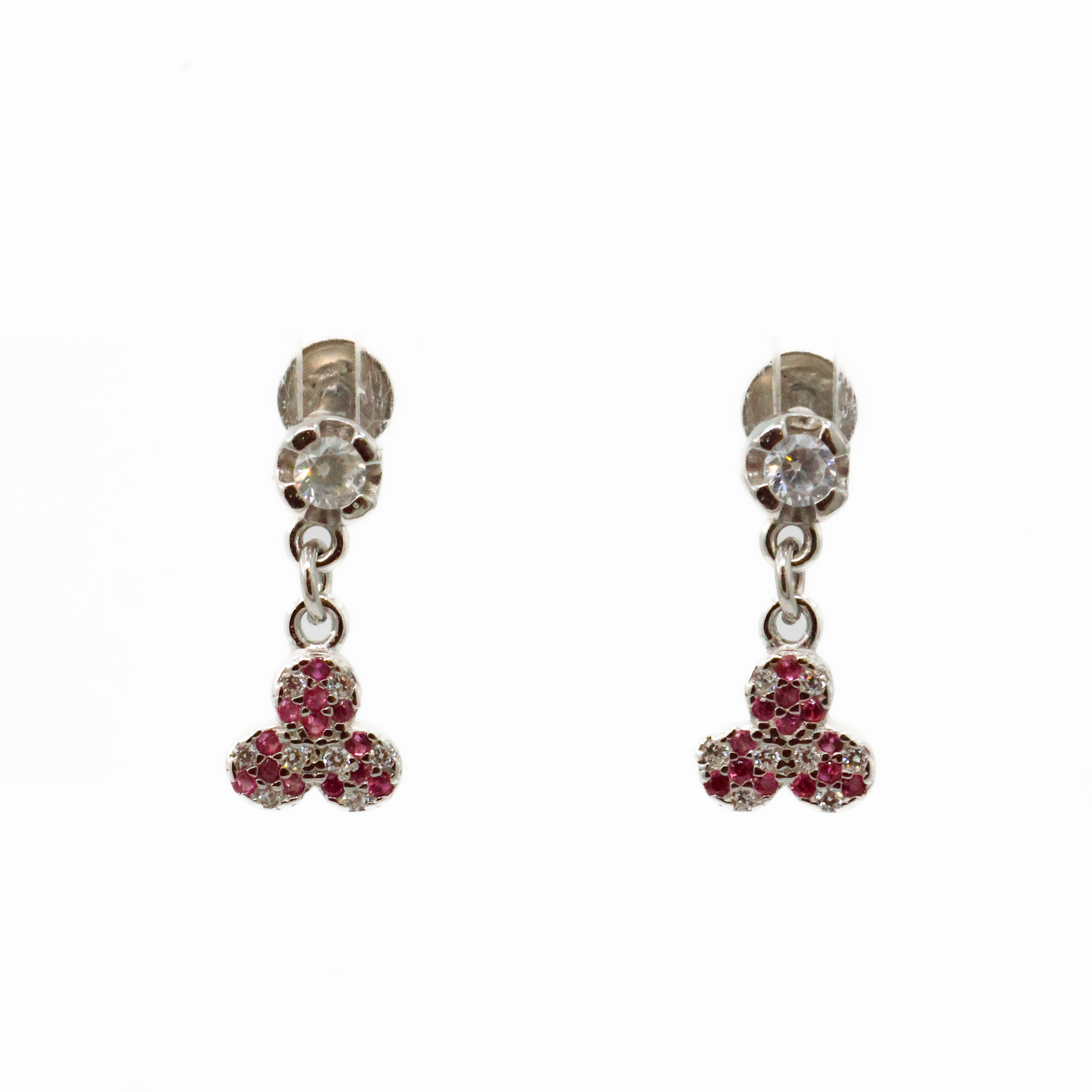 Arham Silver Palace - Silver Drop Earrings