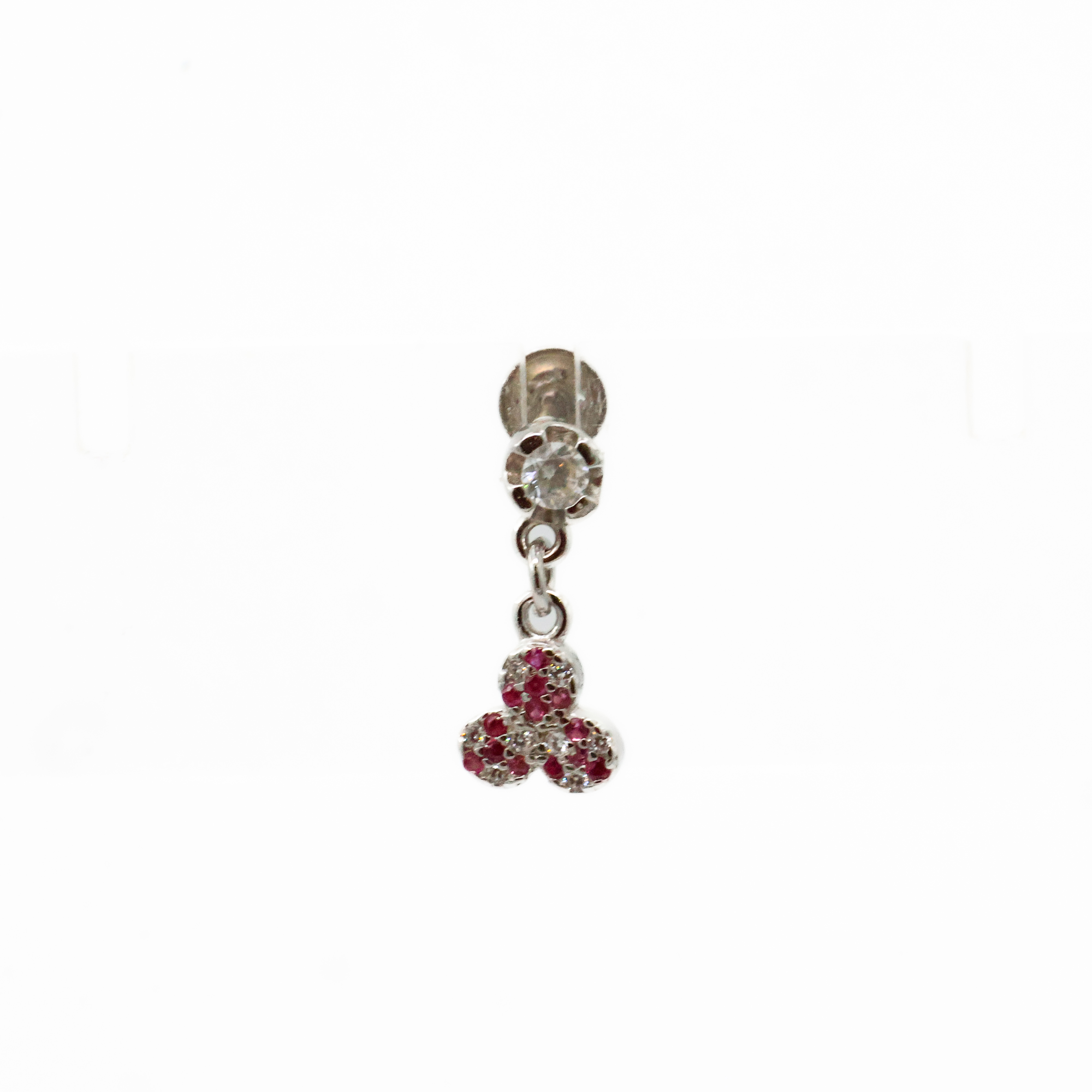 Arham Silver Palace - Silver Drop Earrings