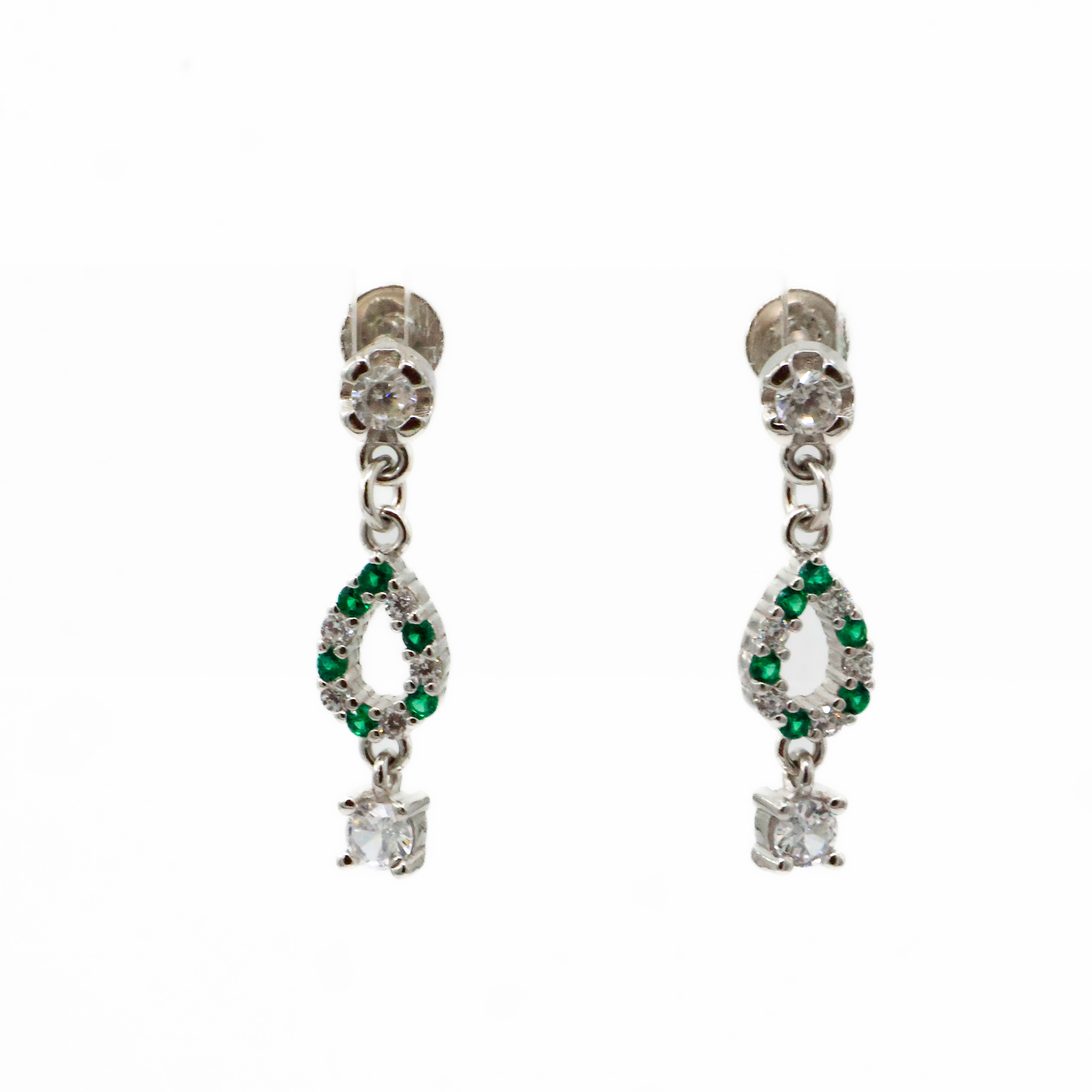 Arham Silver Palace - Silver Silver Drop Earrings