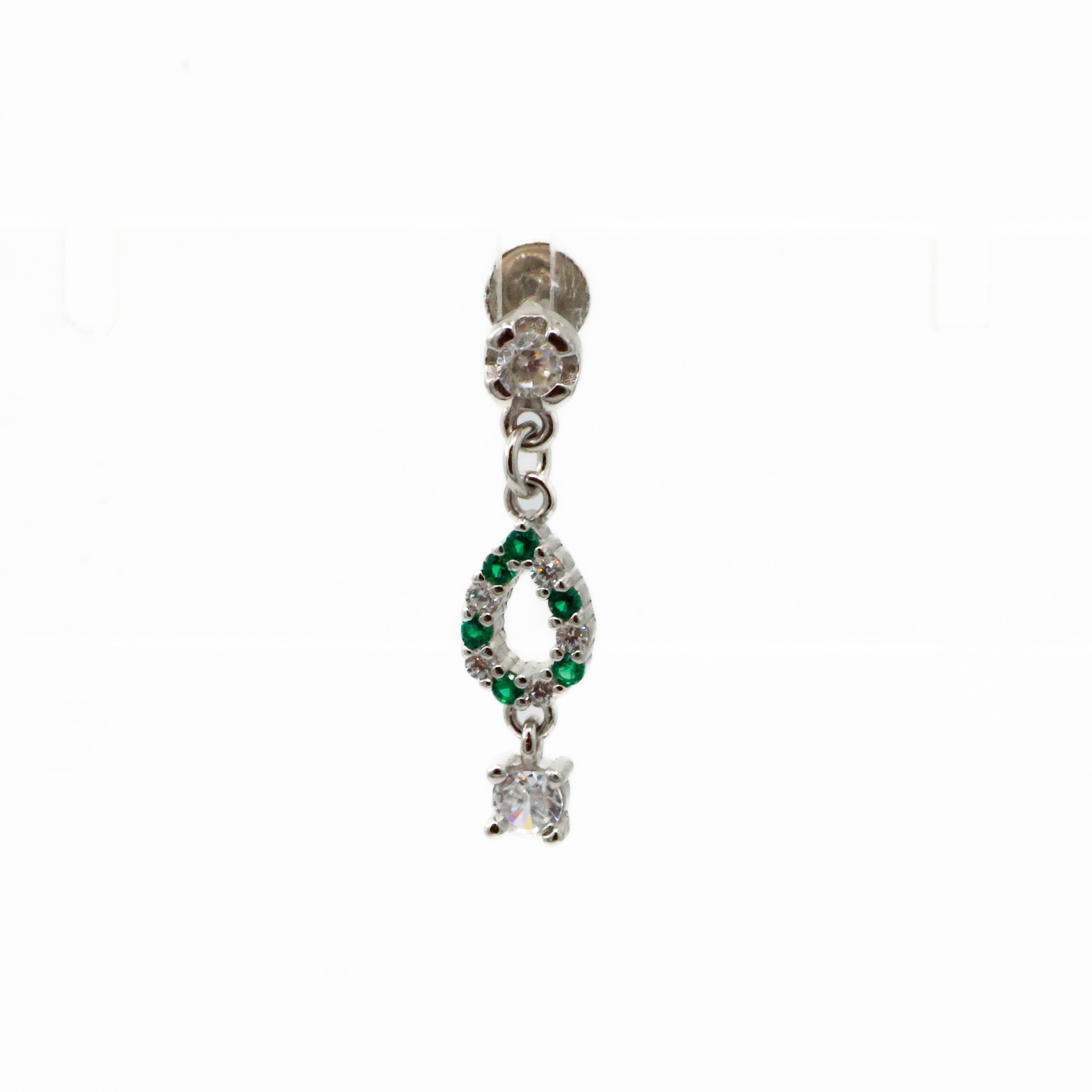 Arham Silver Palace - Silver Silver Drop Earrings