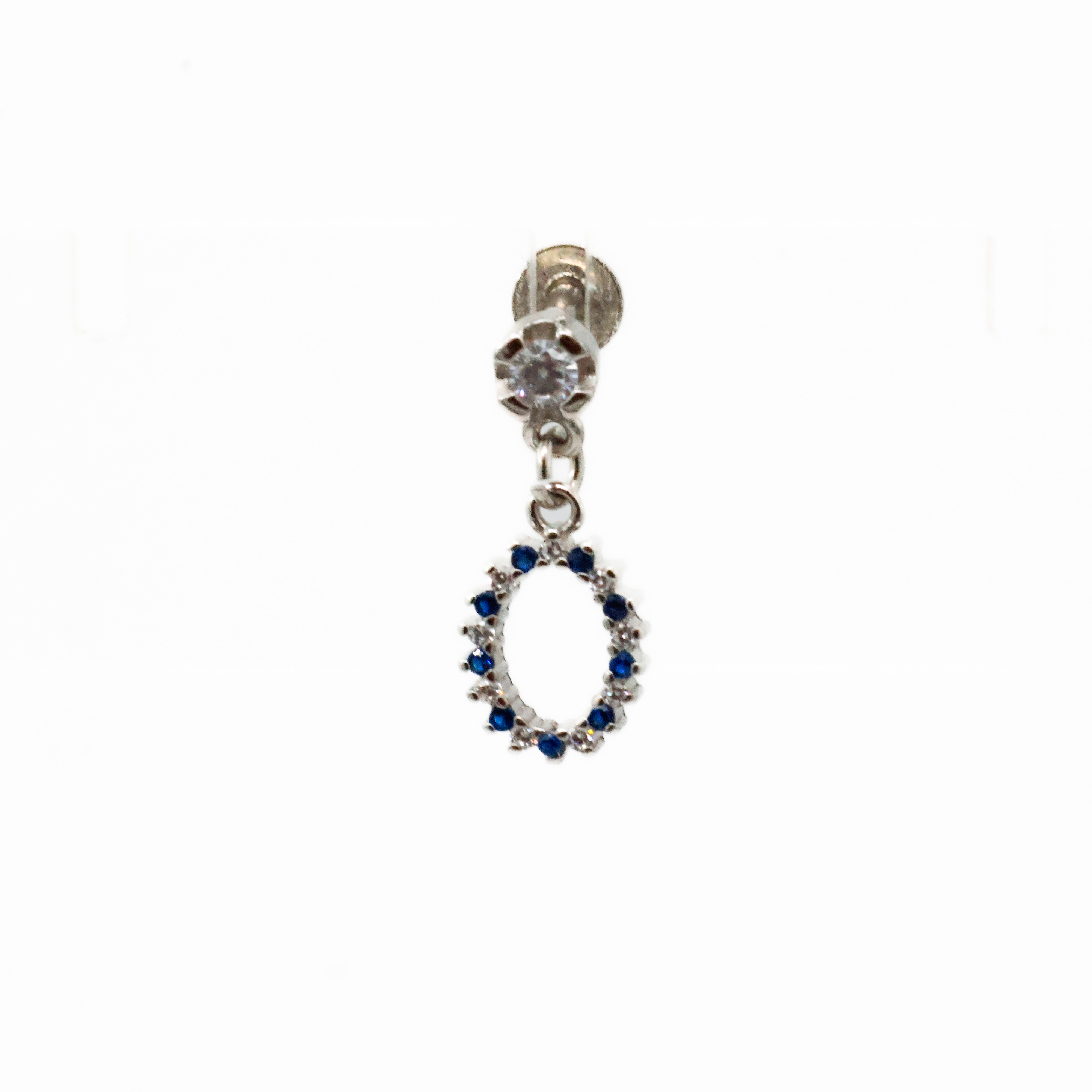 Arham Silver Palace - Silver Dangle Earrings