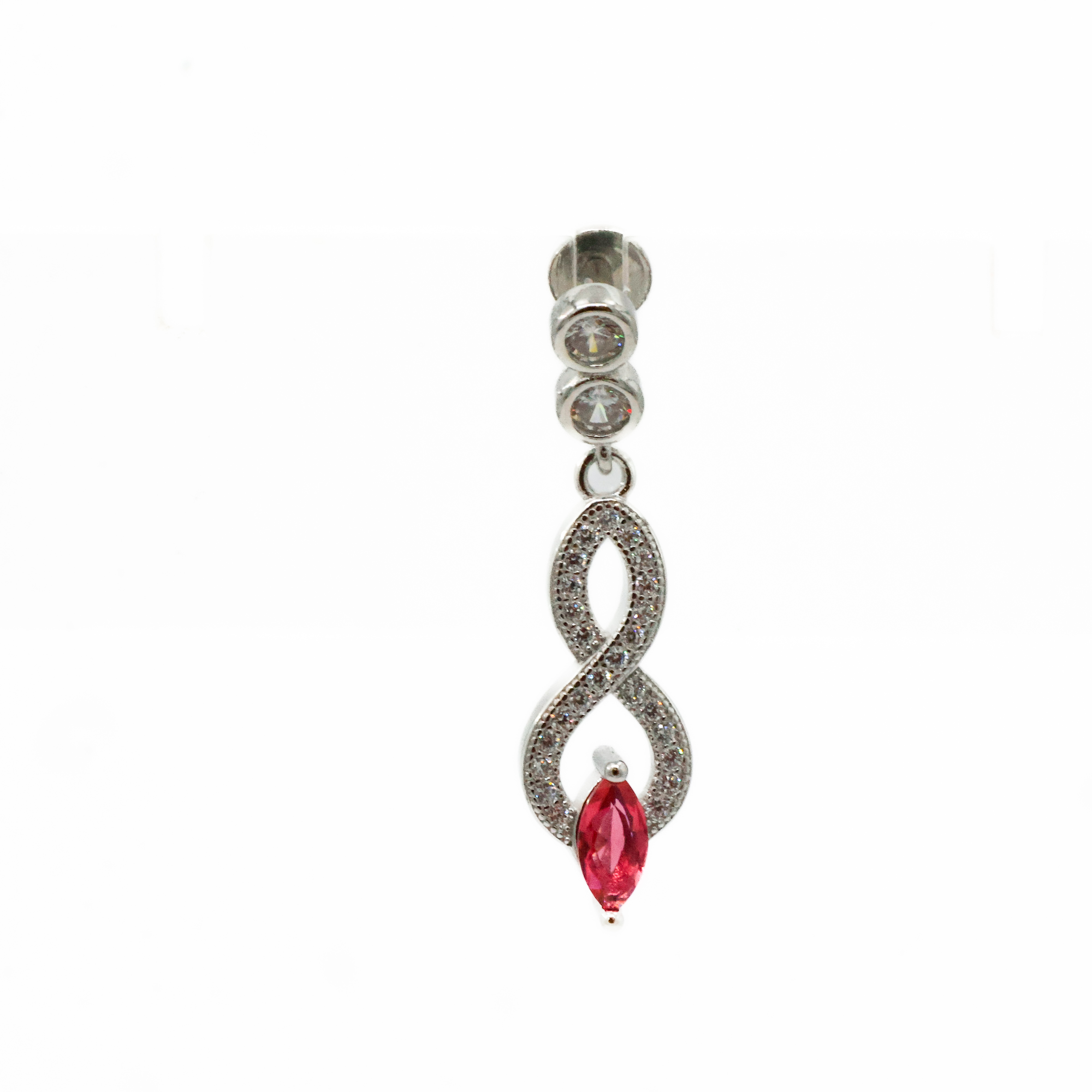 Arham Silver Palace - Silver Drop Earrings