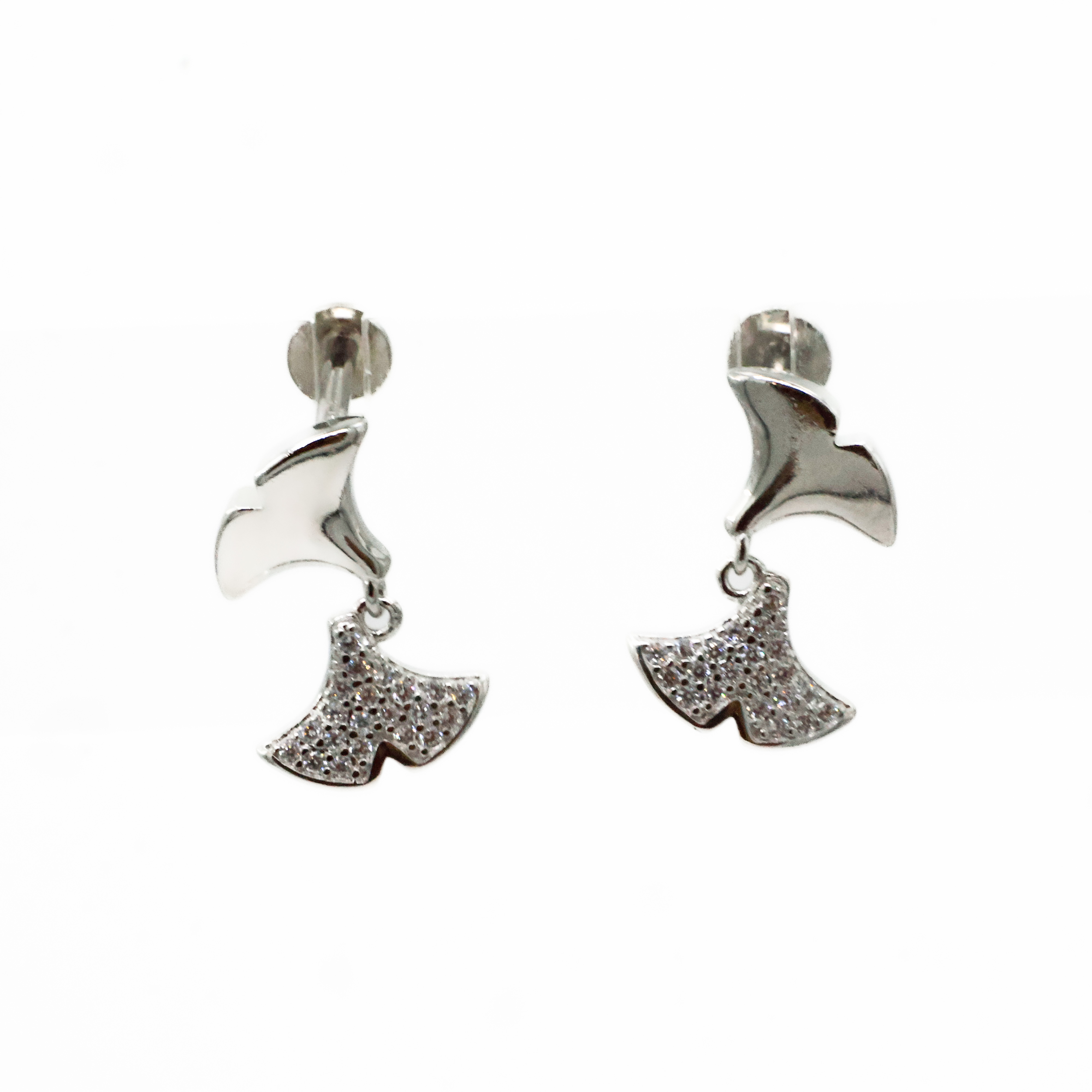 Arham Silver Palace - Silver Stud Earrings
