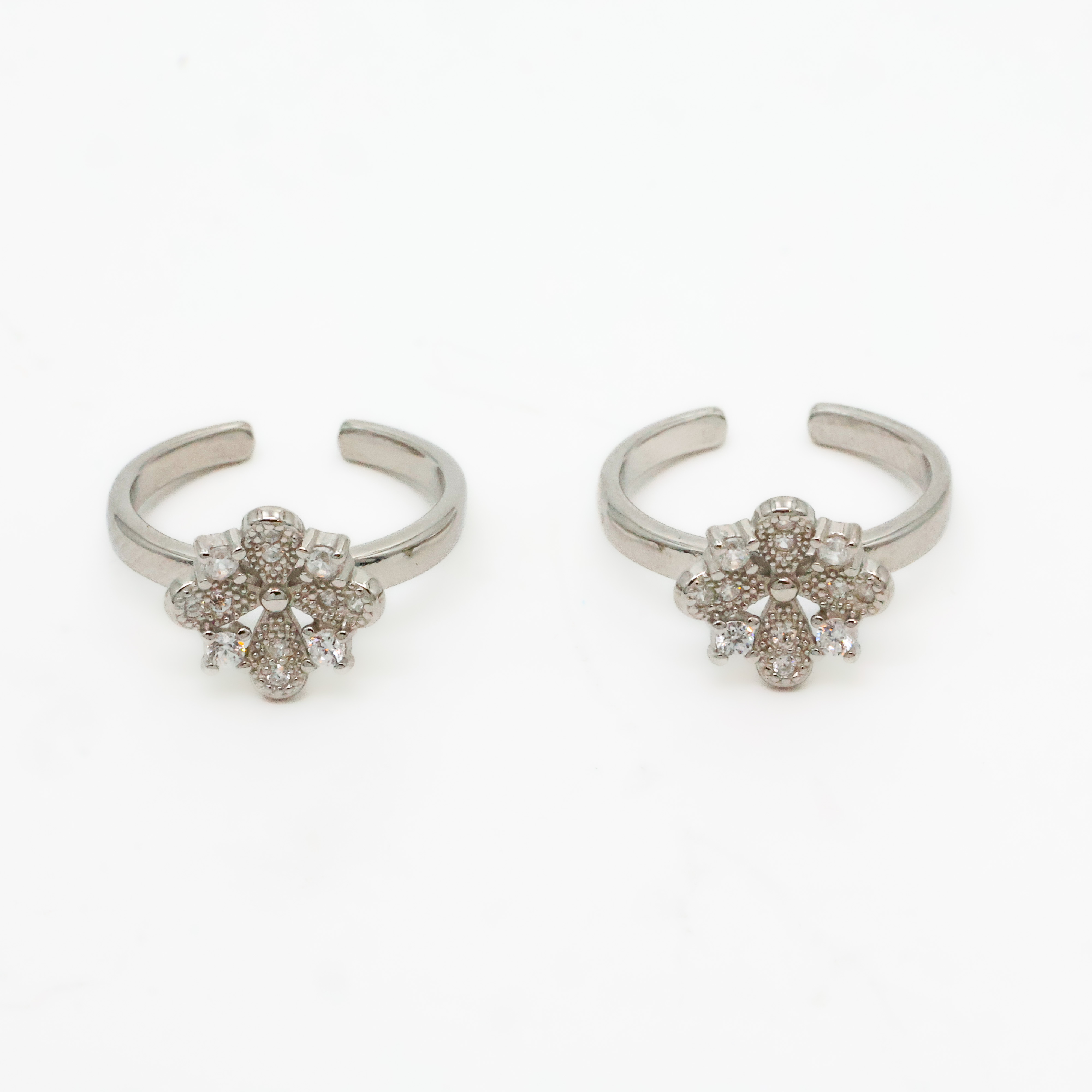 Arham Silver Palace - Silver Toe Rings