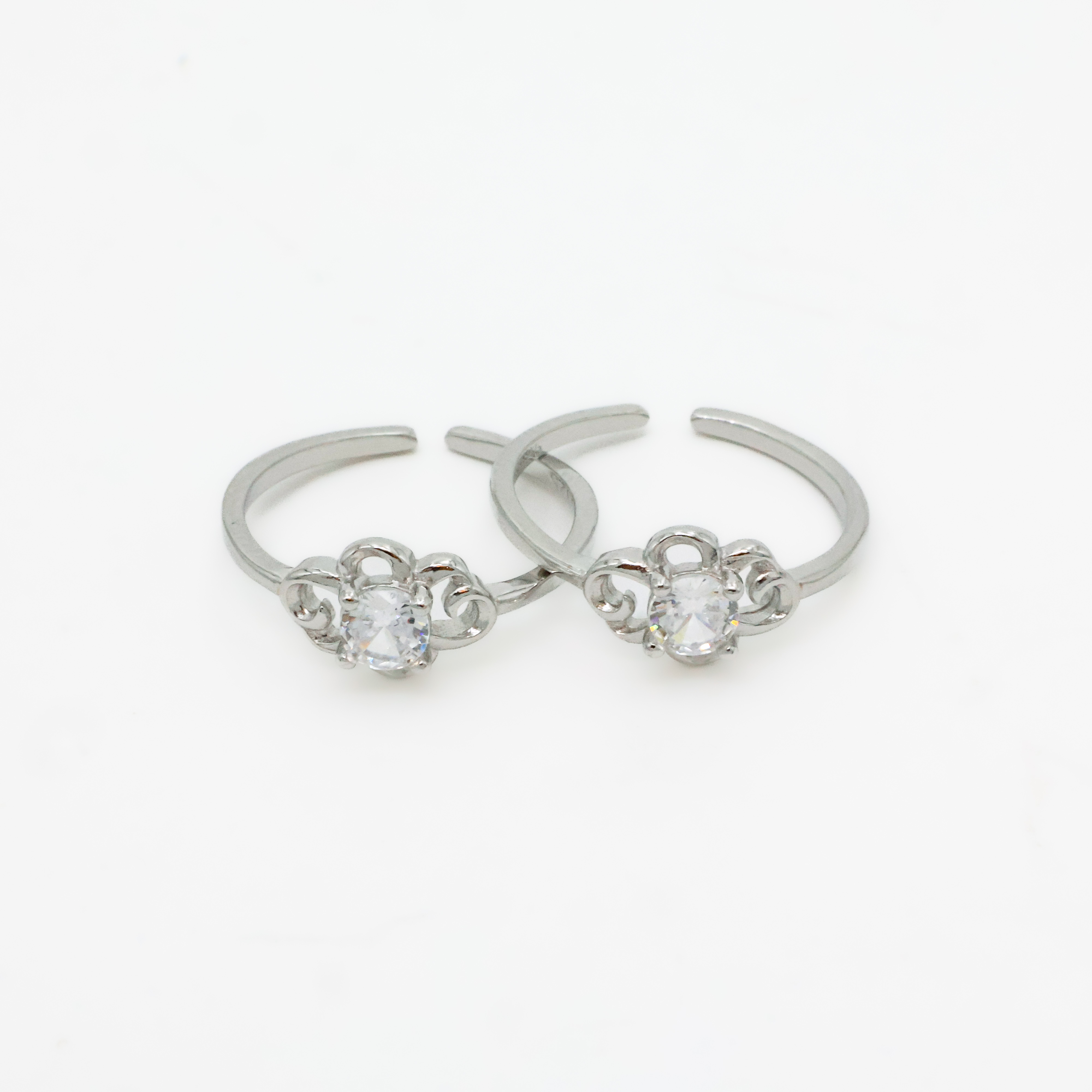 Arham Silver Palace - Silver Toe Rings
