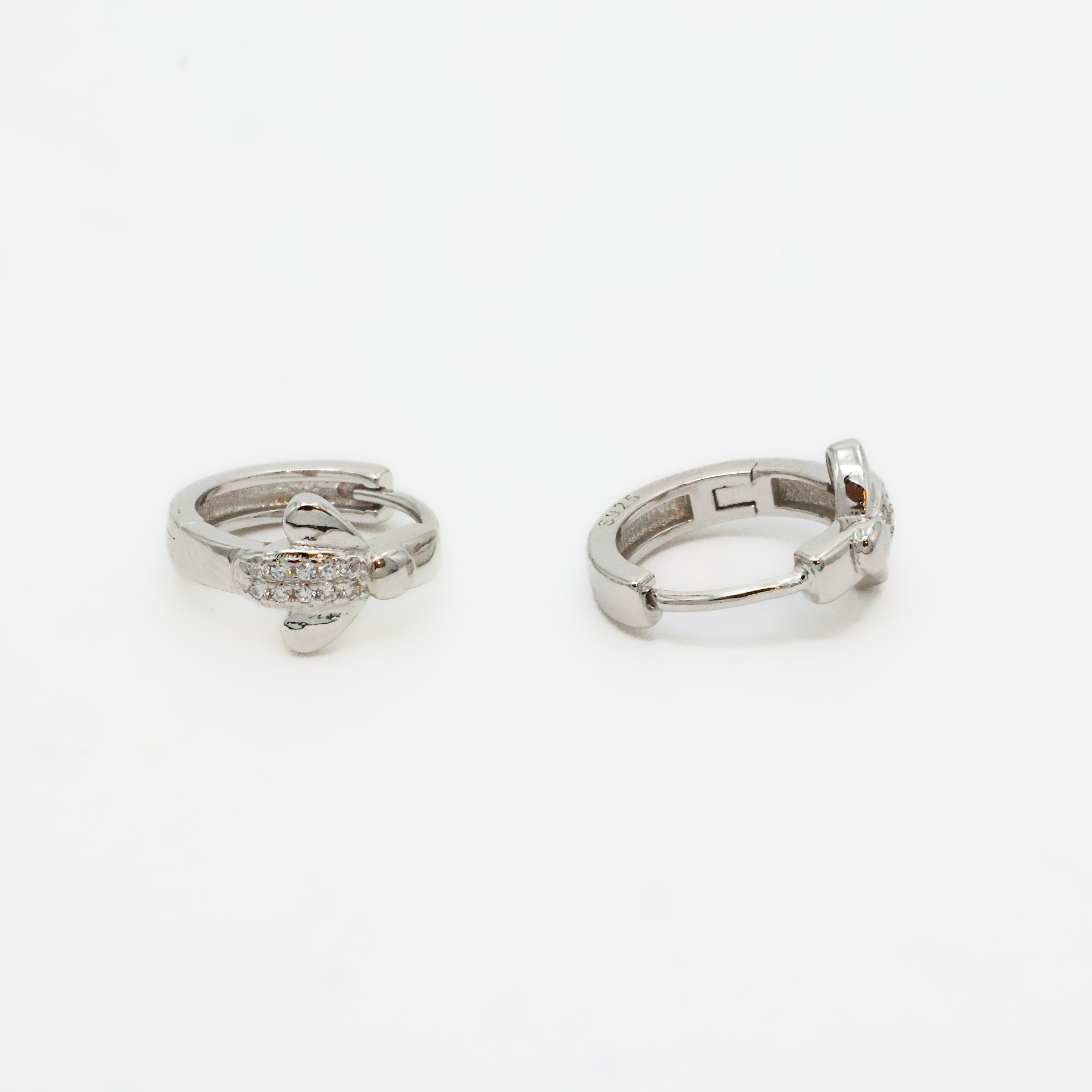 Arham Silver Palace - Silver Floral Earrings