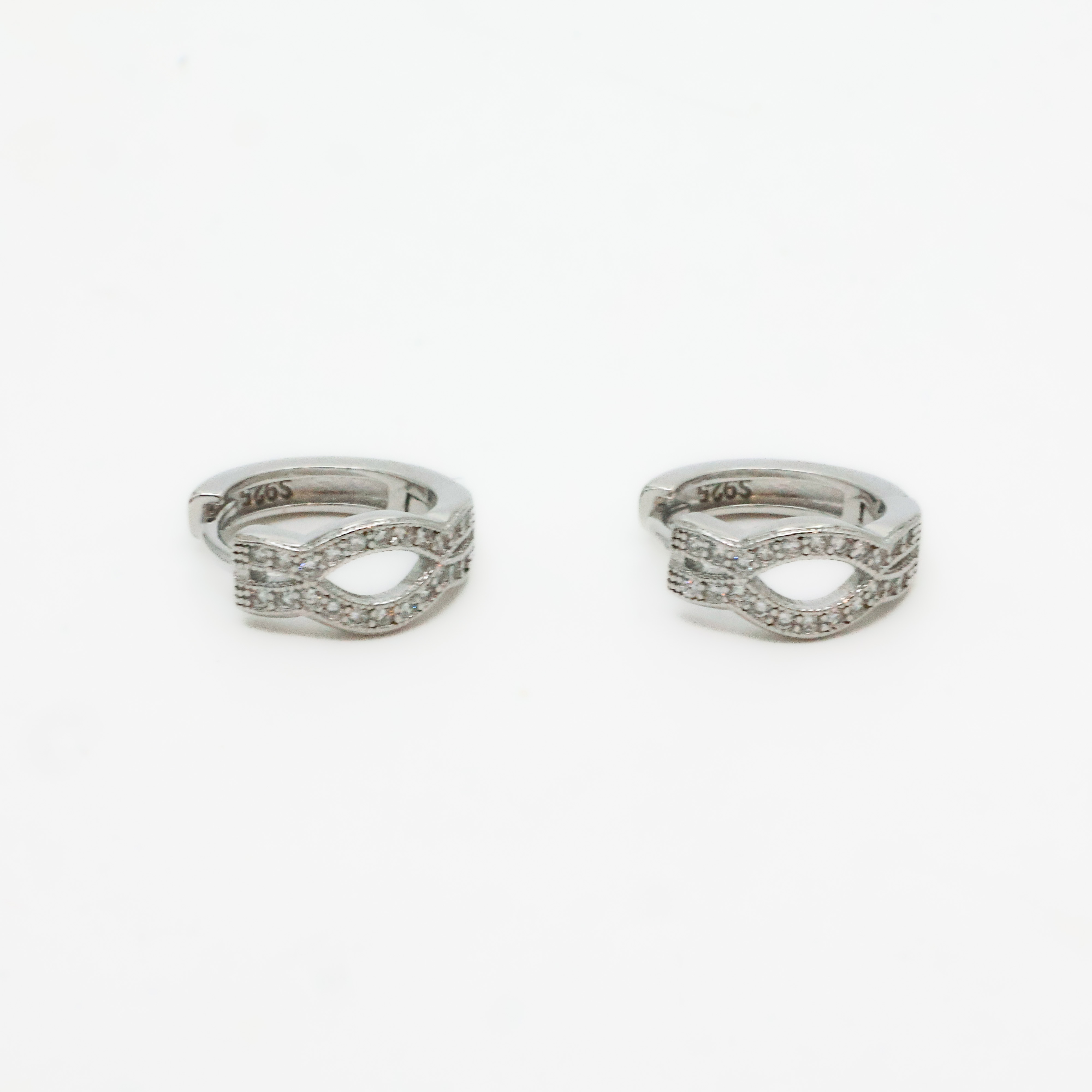 Arham Silver Palace - Silver Silver Hoop Earrings