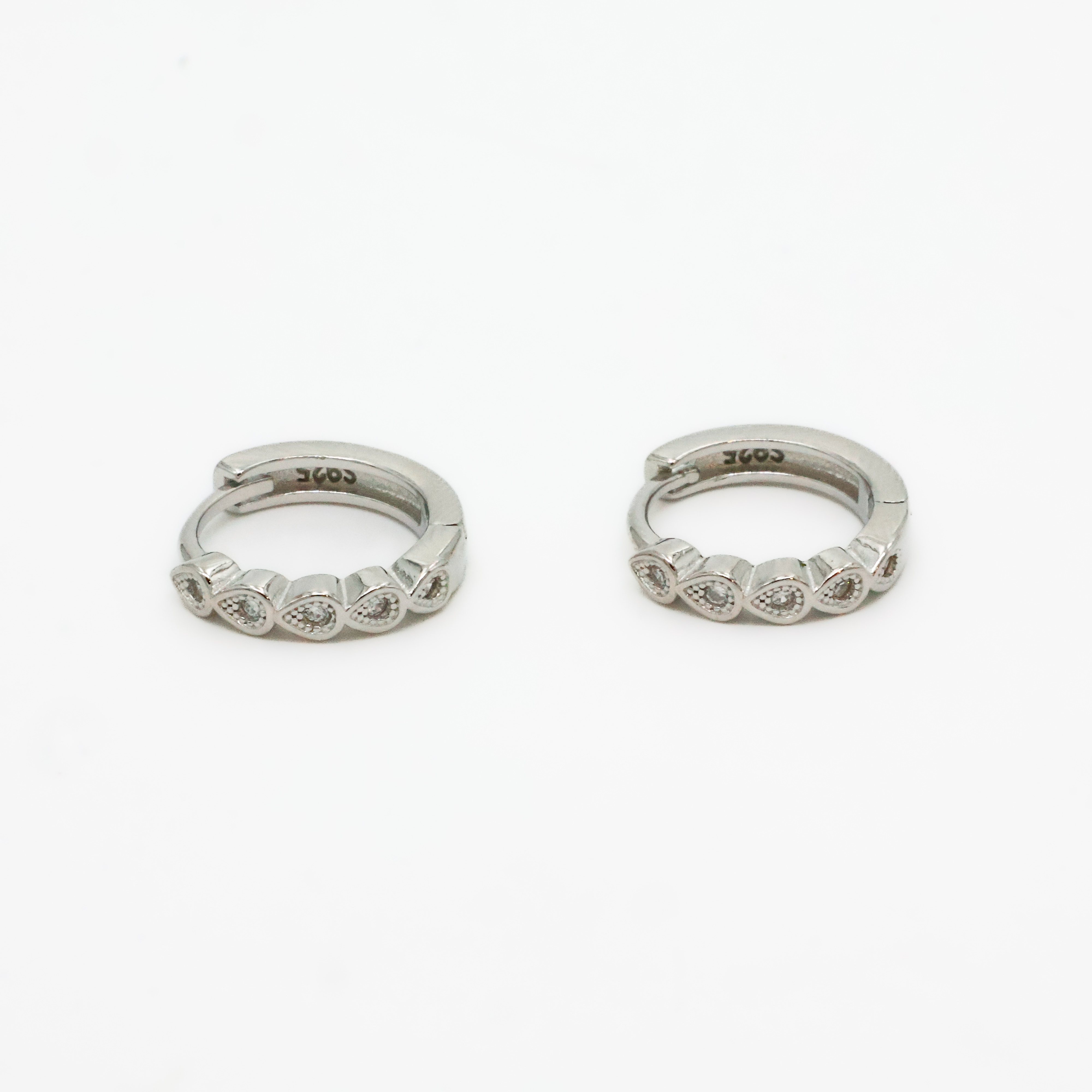 Arham Silver Palace - Silver Hoop Earrings