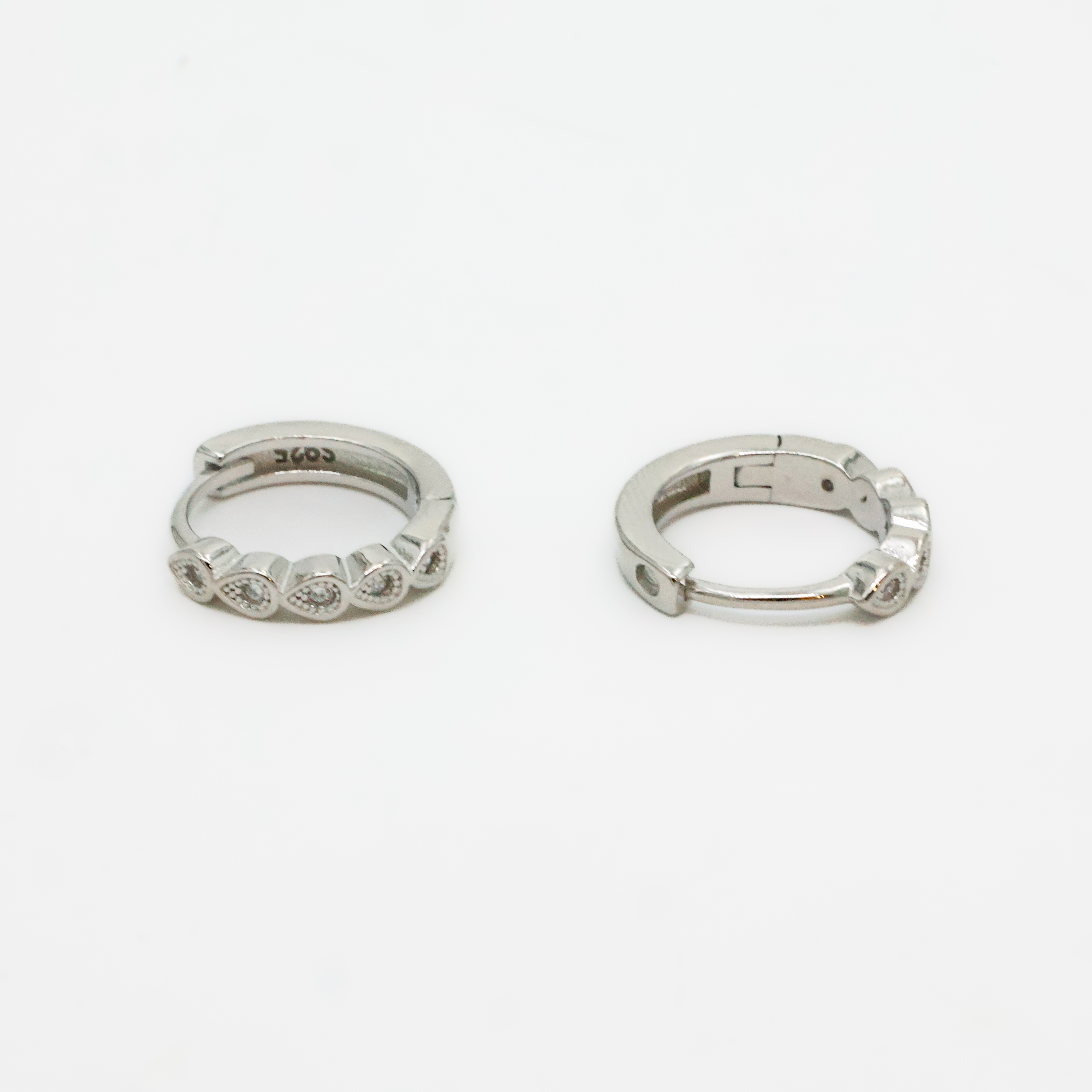 Arham Silver Palace - Silver Hoop Earrings
