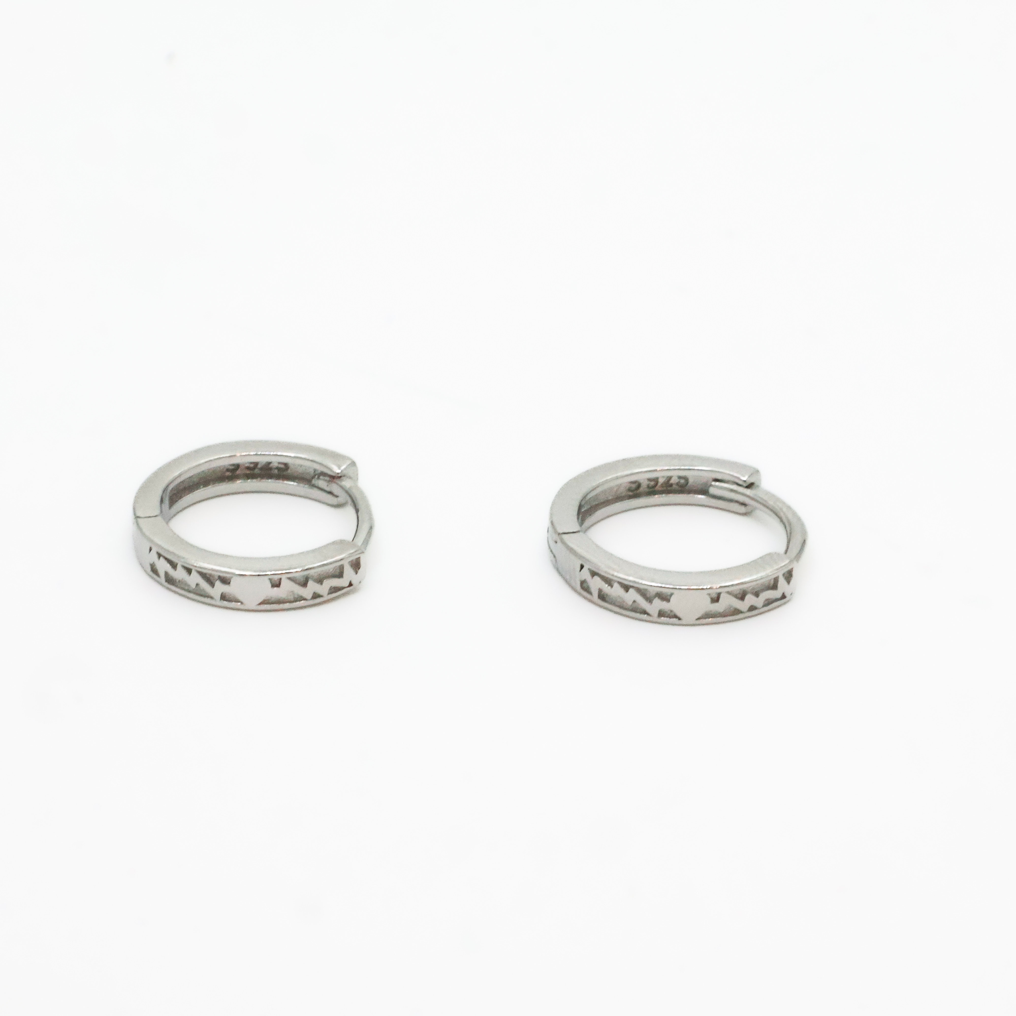 Arham Silver Palace - Silver Hoop Earrings