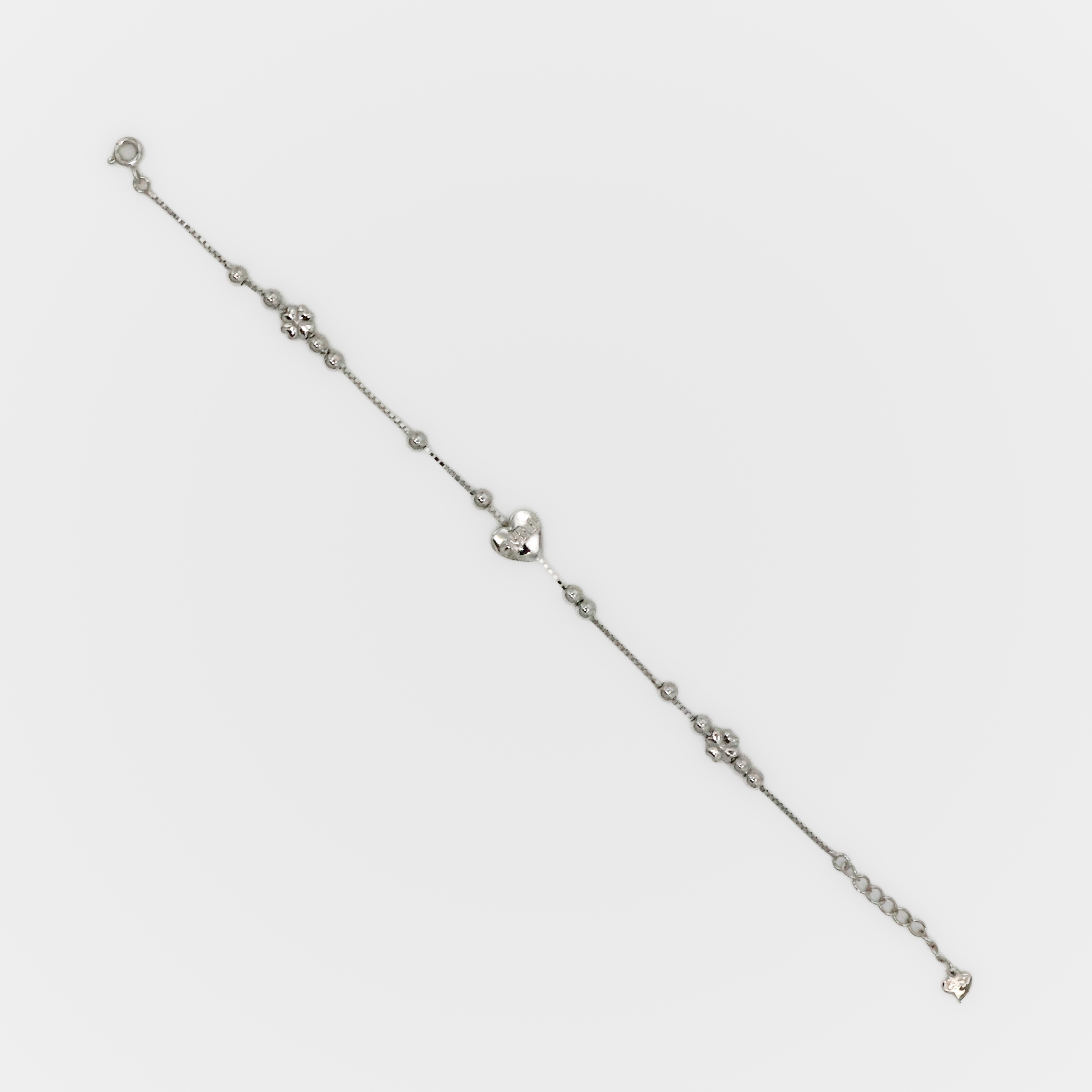 Arham Silver Palace - Silver Heart Bracelet