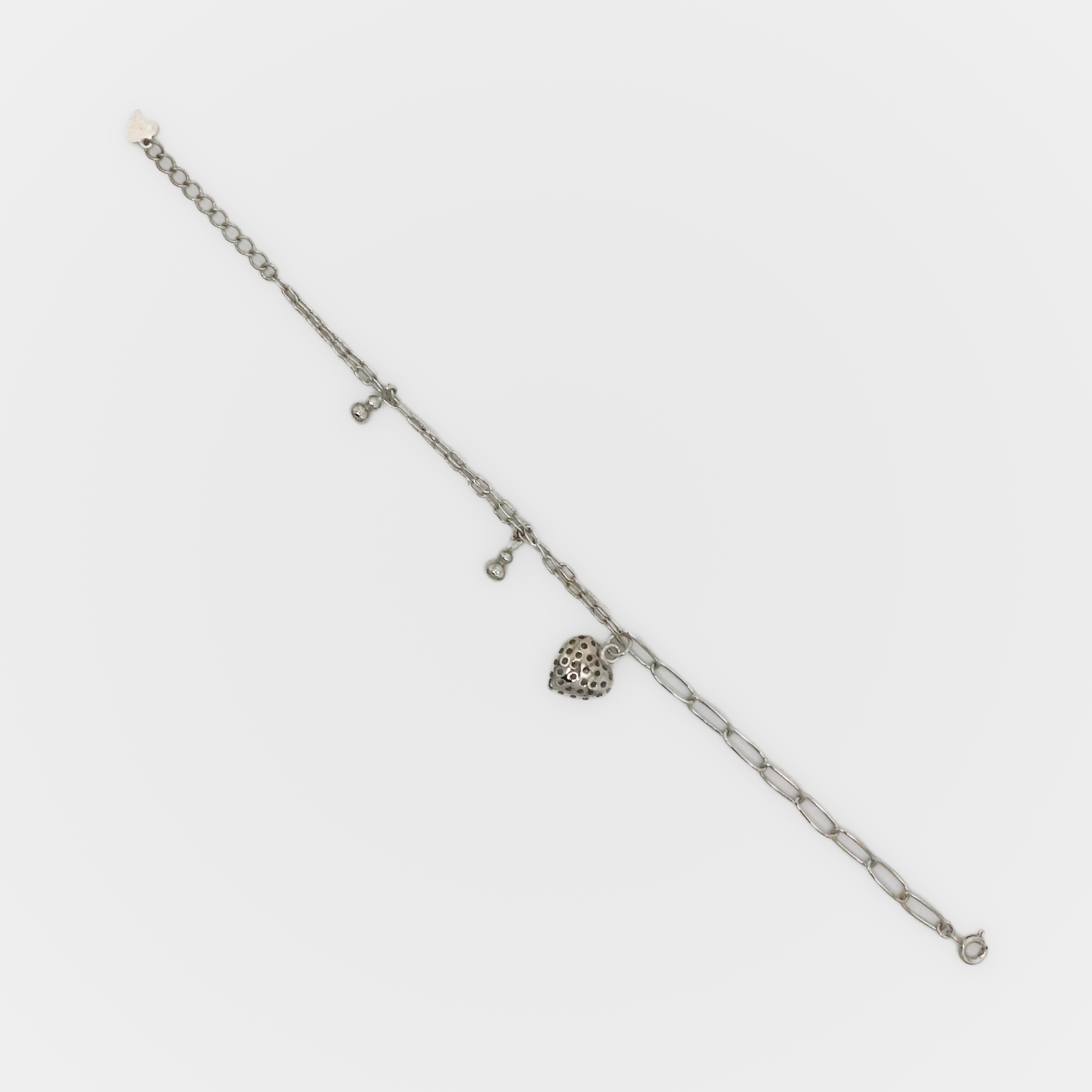 Arham Silver Palace - Silver Heart Bracelet