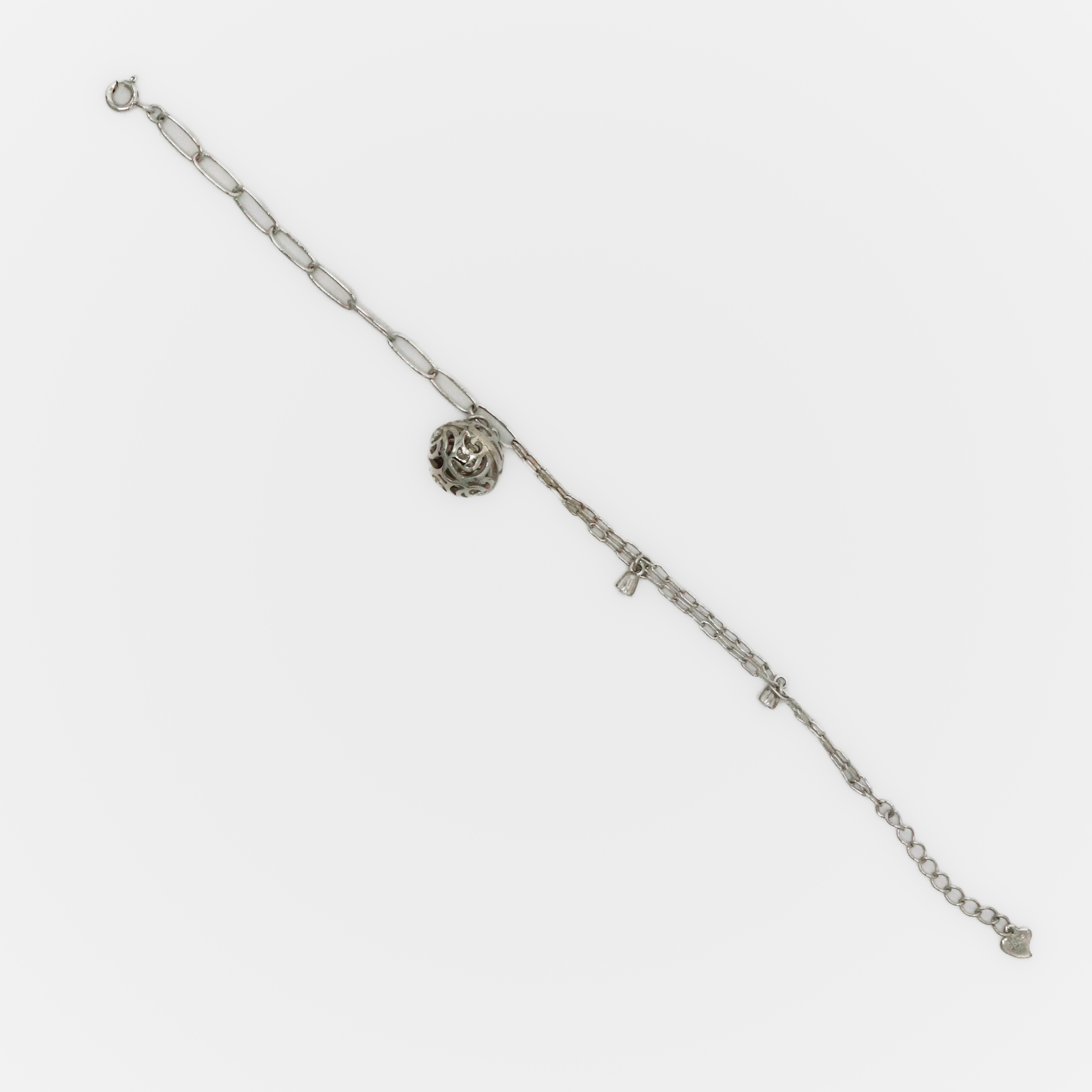 Arham Silver Palace - Silver Ball Pendant