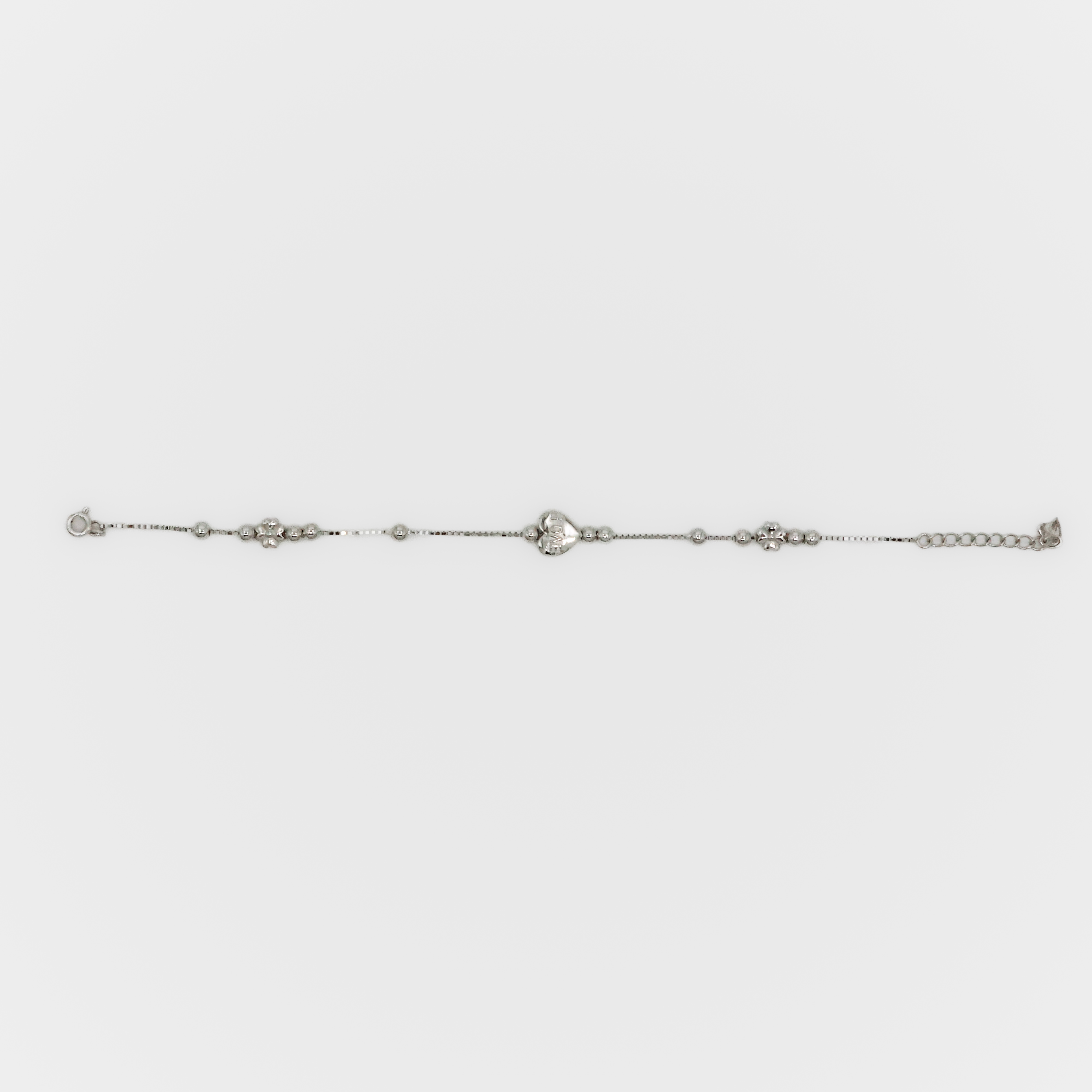 Arham Silver Palace - Silver Heart Bracelet