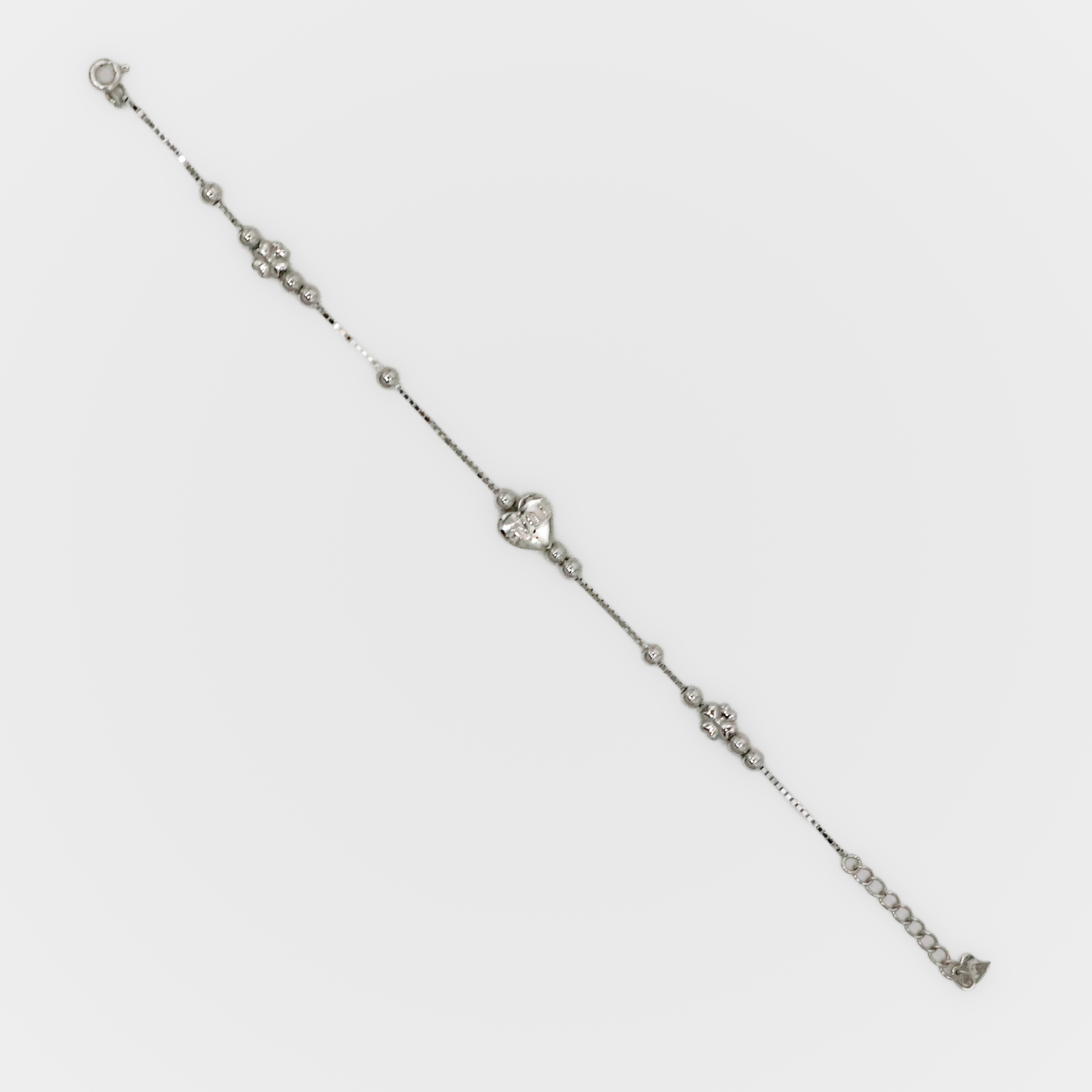 Arham Silver Palace - Silver Heart Bracelet