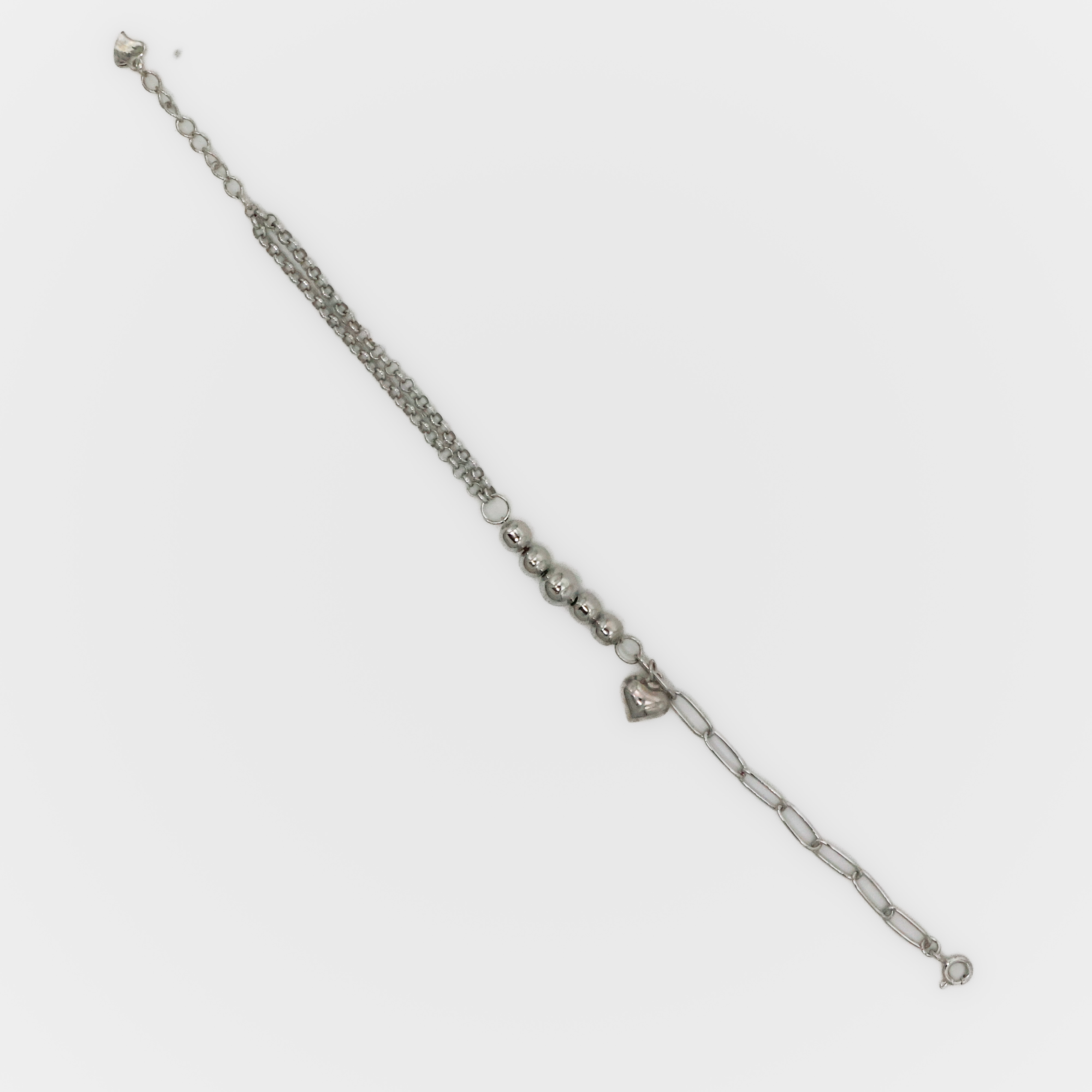 Arham Silver Palace - Silver Heart Bracelet